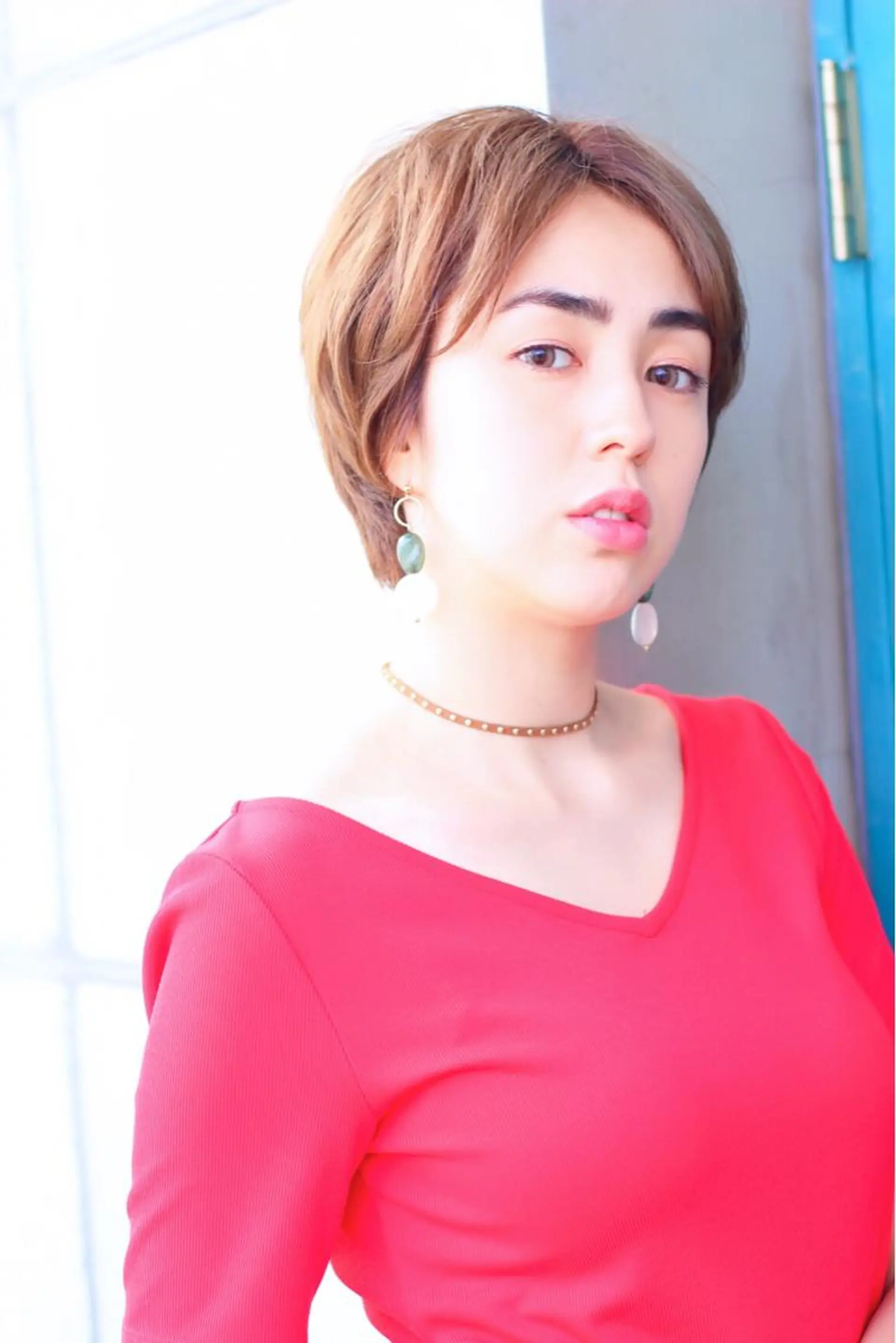 ショート カラー ショートヘア アメリラブヘアー 土屋　洋平のヘアスタイル