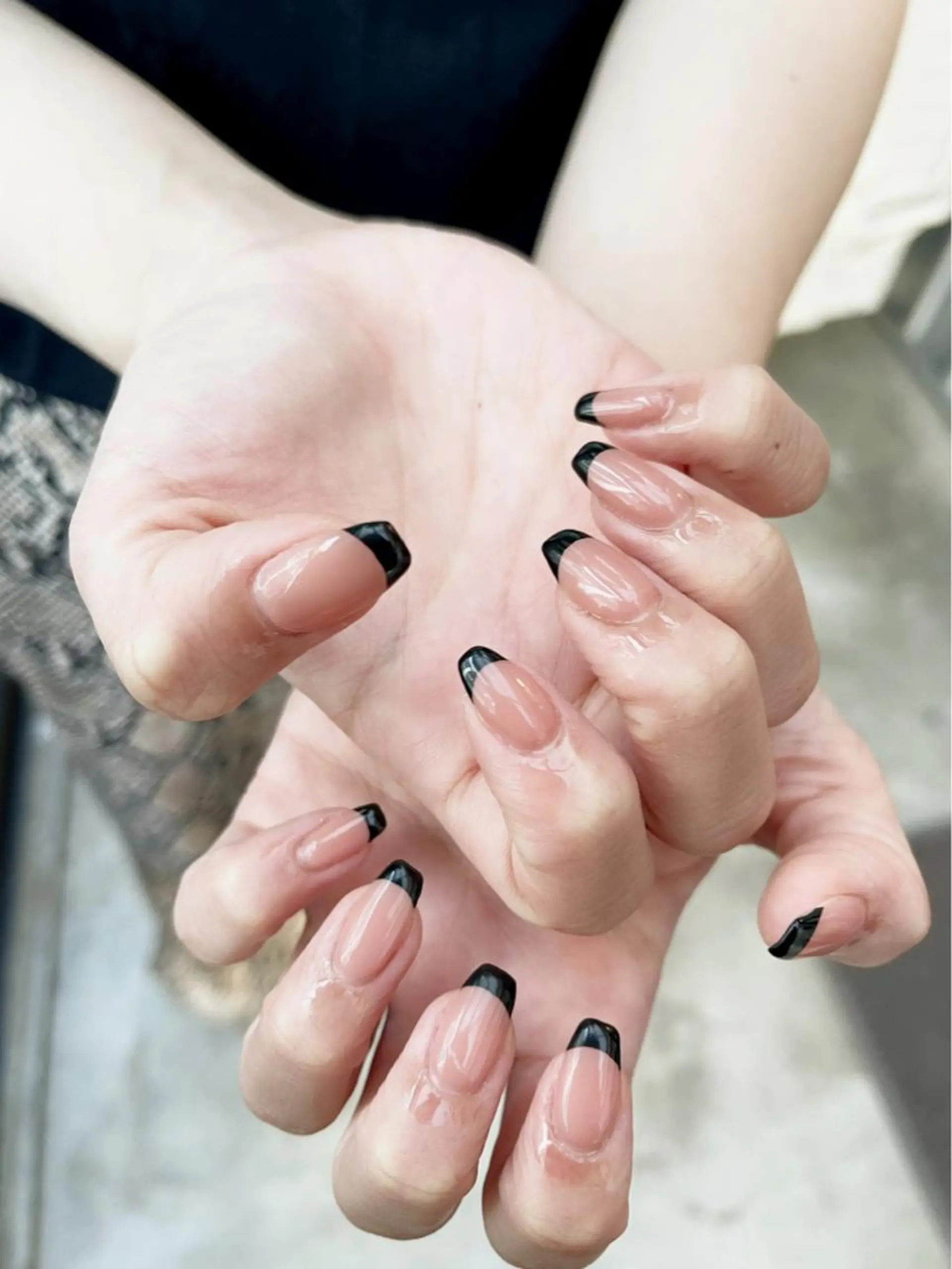 ネイル フレンチネイル BINEL REINAのネイルデザイン