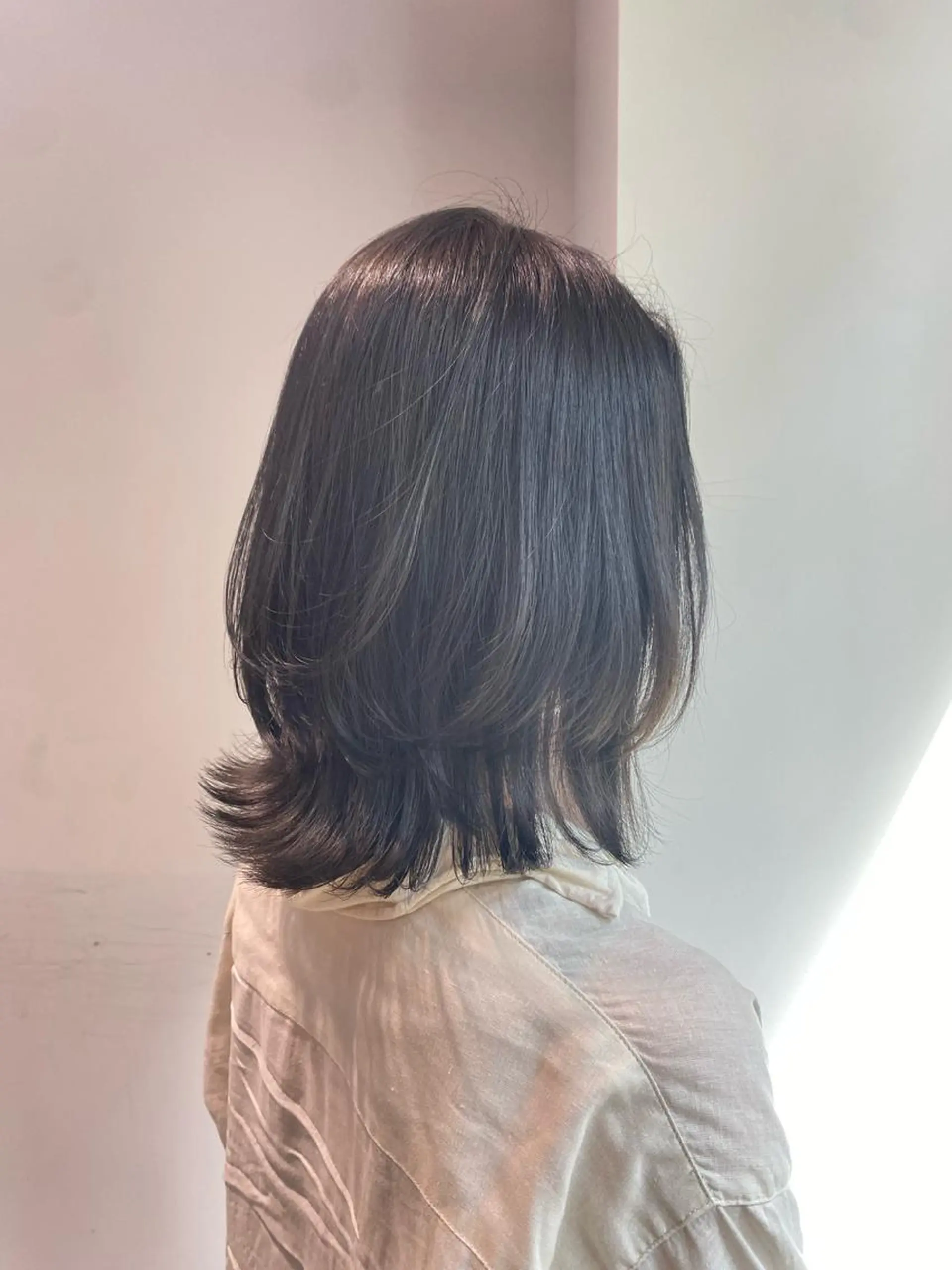 ミディアム GO TODAY SHAiRE SALON 原宿Stella店所属・𓍯柔らかhair 𓍯 yukinoのヘアスタイル