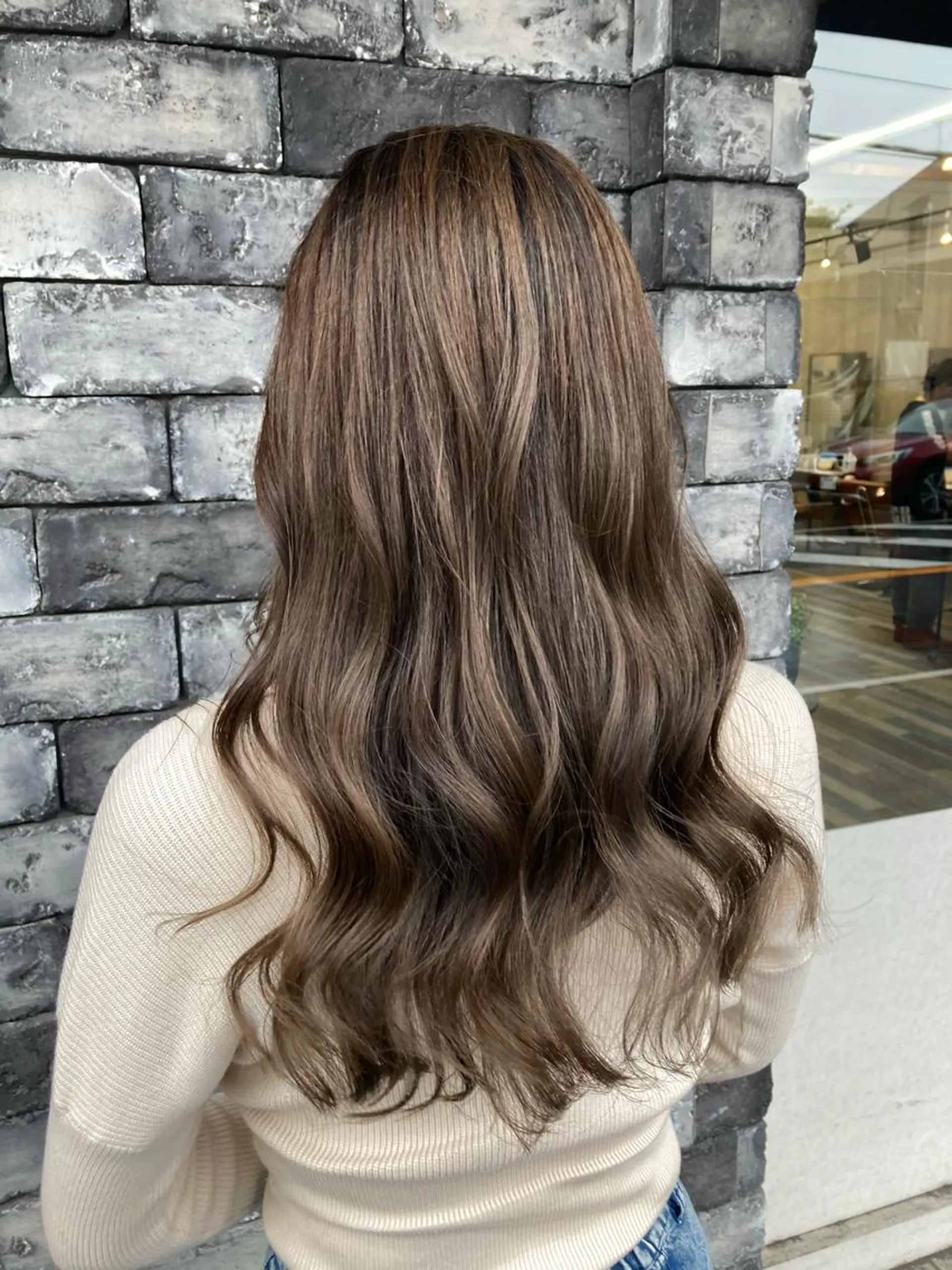 ロング カラー ヘアカラー トリートメント ヘアセット ✂️似合わせの魔術師 石田一樹✂️のヘアスタイル