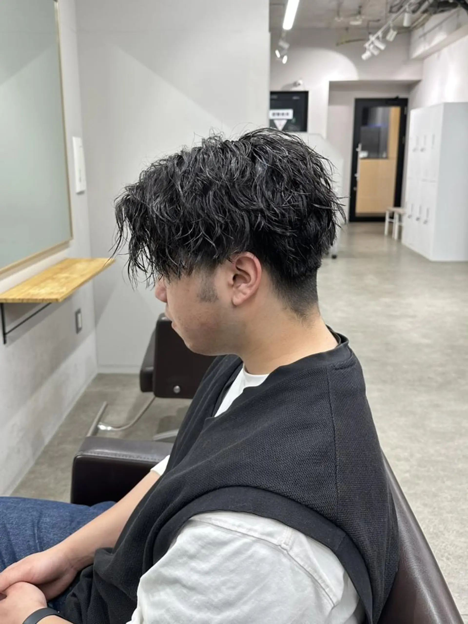 ミディアム メンズ カット パーマ ✨【公式】 juhl.横浜✨のヘアスタイル