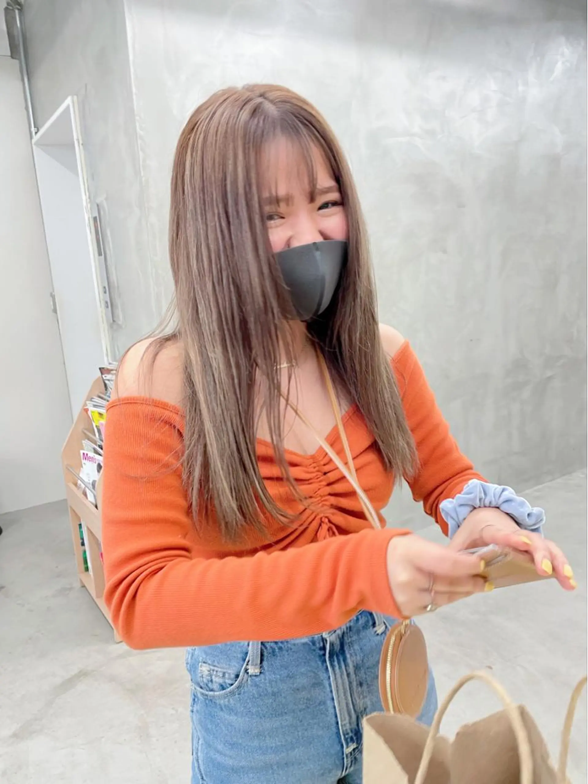 ロング カラー 似合わせ｜レイヤー 🪩yurikaのヘアスタイル