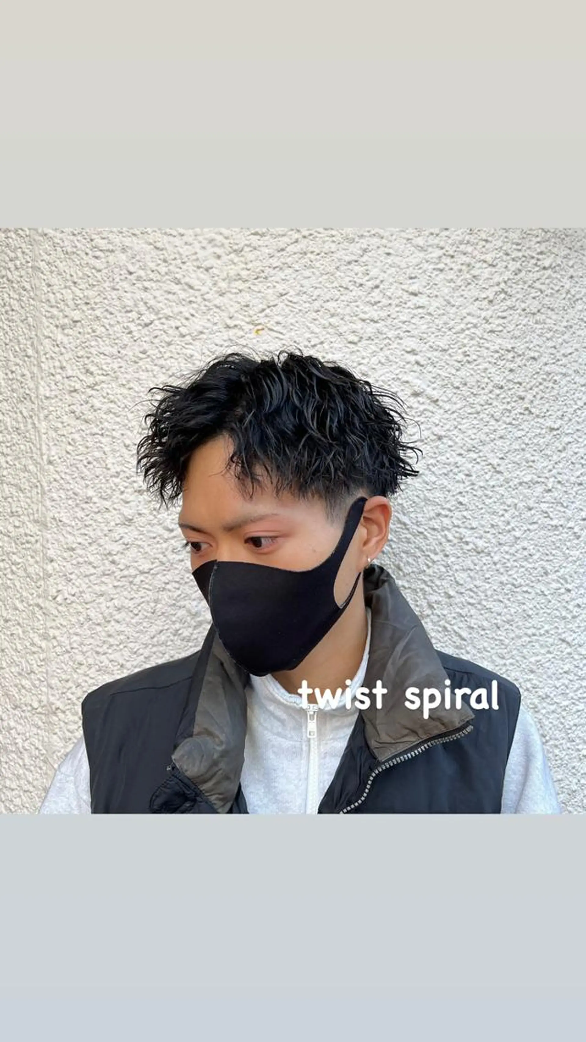 ショート パーマ メンズ 茅ヶ崎パーマ特化/ スパイラル/ハルキのヘアスタイル