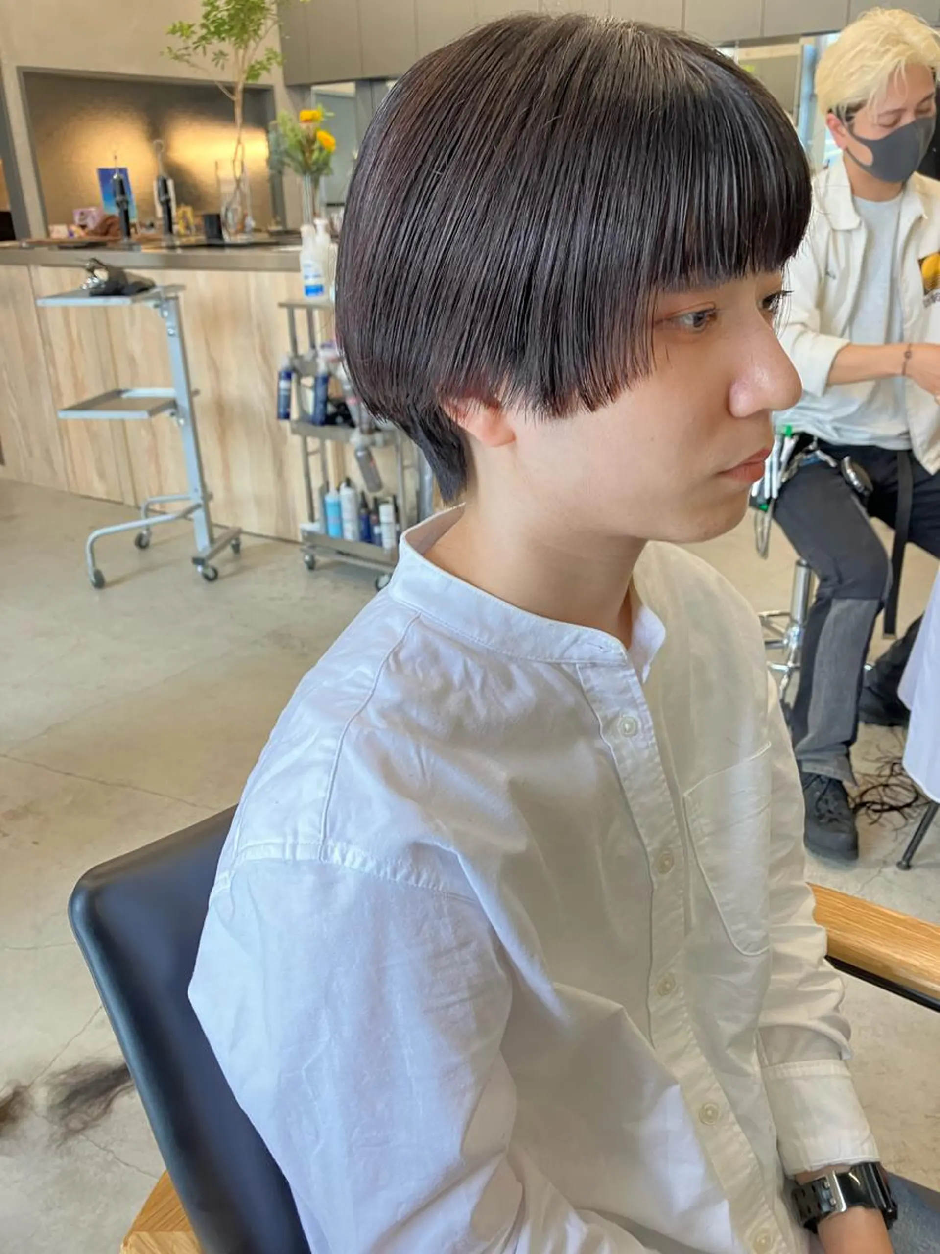 ショート 似合わせカットカラー 👩MINAのヘアスタイル
