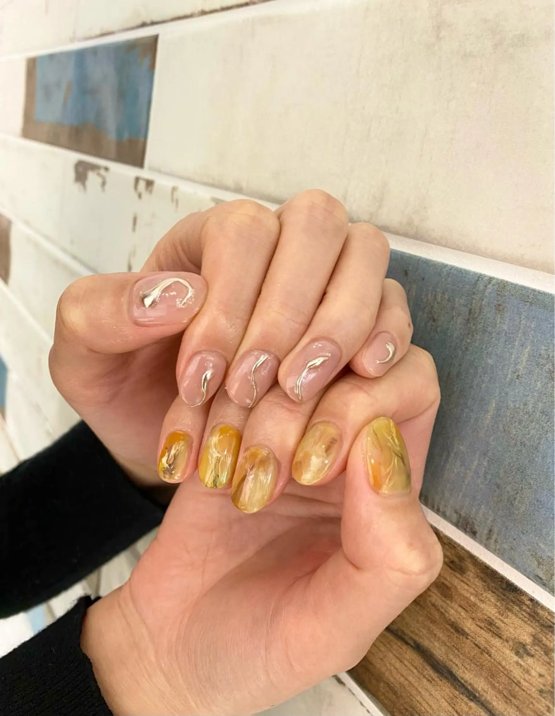 ネイル ニュアンスネイル ハンドネイル フジタ エリカのネイルデザイン