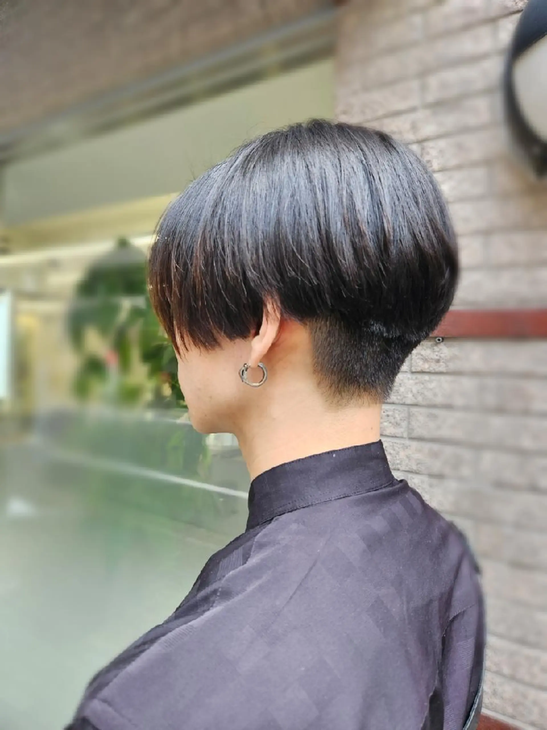 ショート パーマ メンズ 縮毛矯正 あいだ🐼ミニモ ２月限定クーポン配信のヘアスタイル