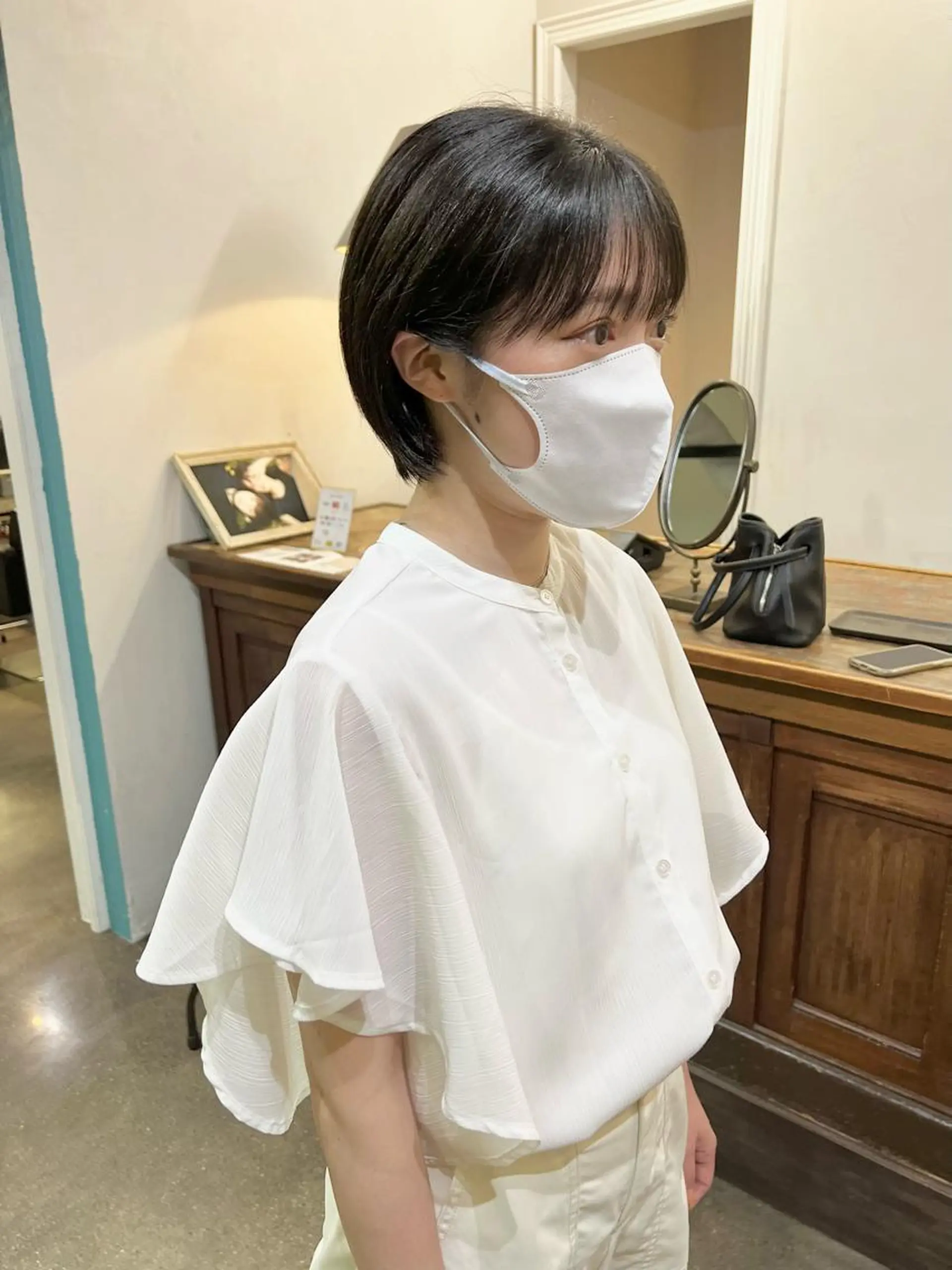 ショート ショートボブ ボブレイヤー ボブ レイヤーカット ショートヘア カット 千葉 郁也のヘアスタイル