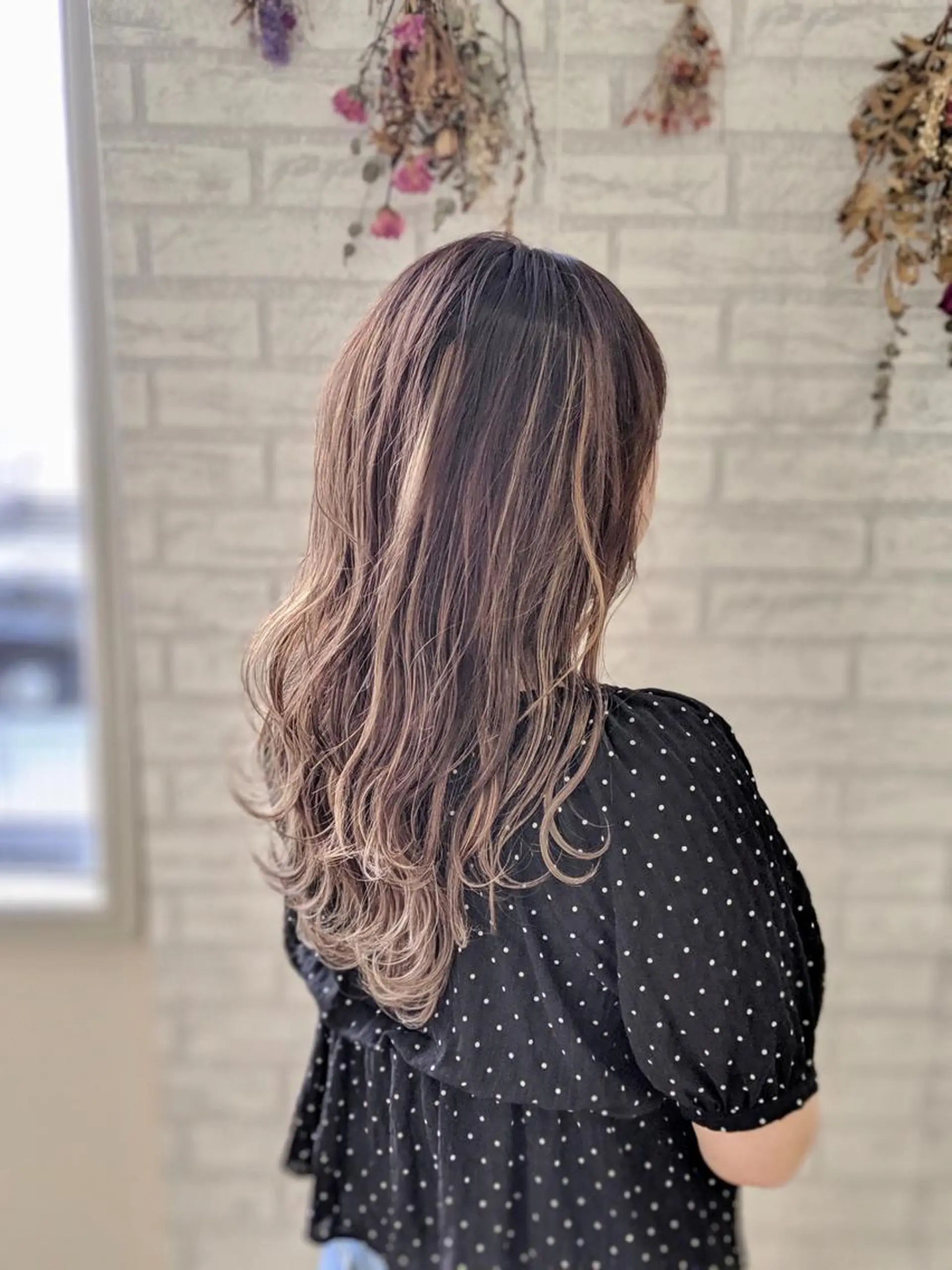 ロング カラー ヘアカラー トリートメント 💜ツヤヘアケア🩷 サトウシュンスケのヘアスタイル