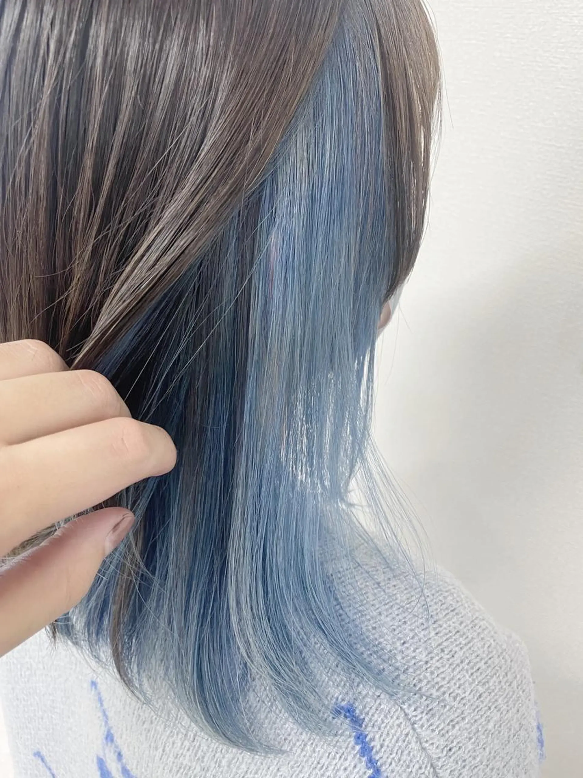 ミディアム カラー ケアブリーチ /髪質 改善/古橋圭史郎のヘアスタイル