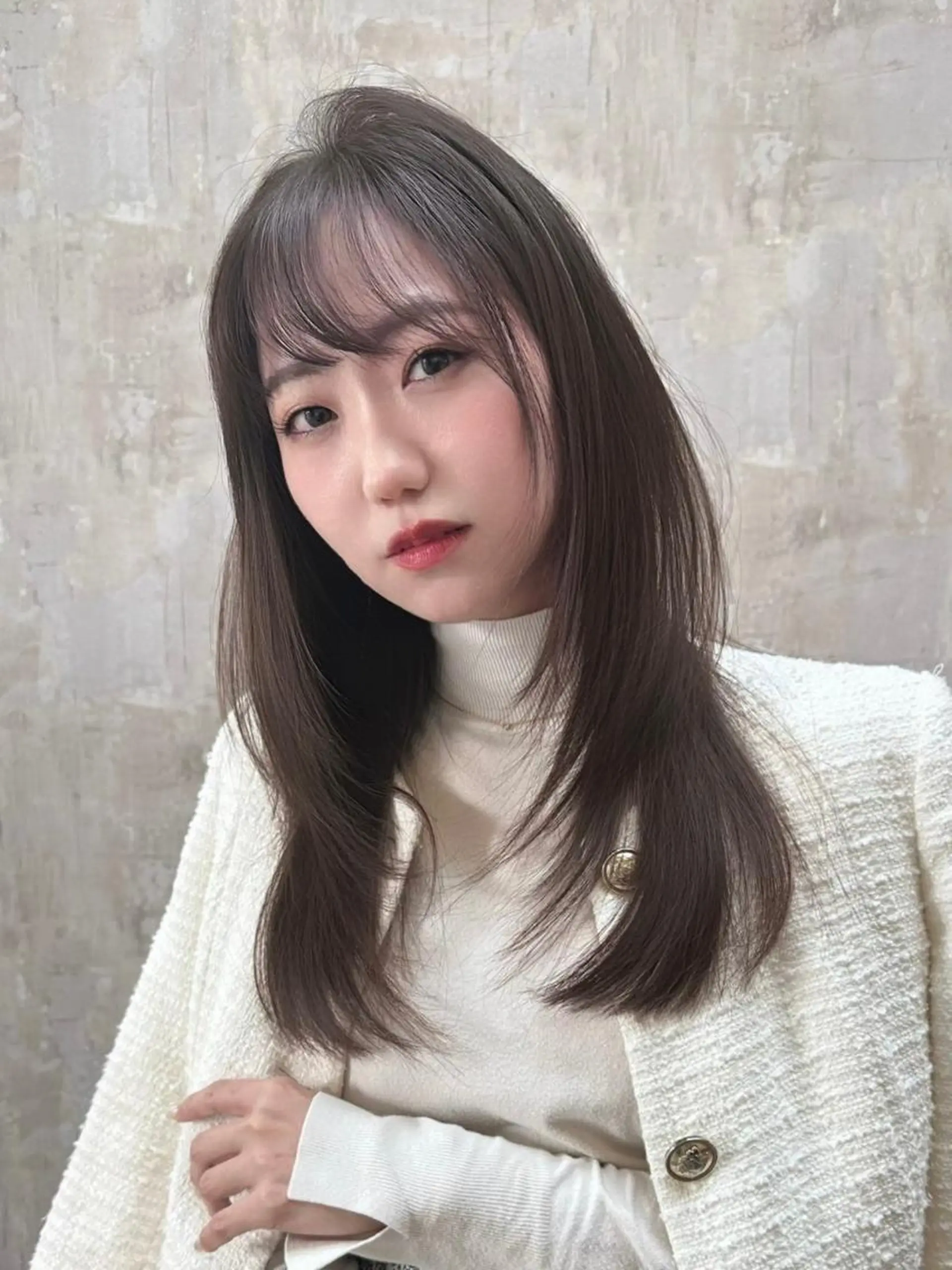 ロング 🌿レイヤー/ブリー チ/🌿‬JINのヘアスタイル