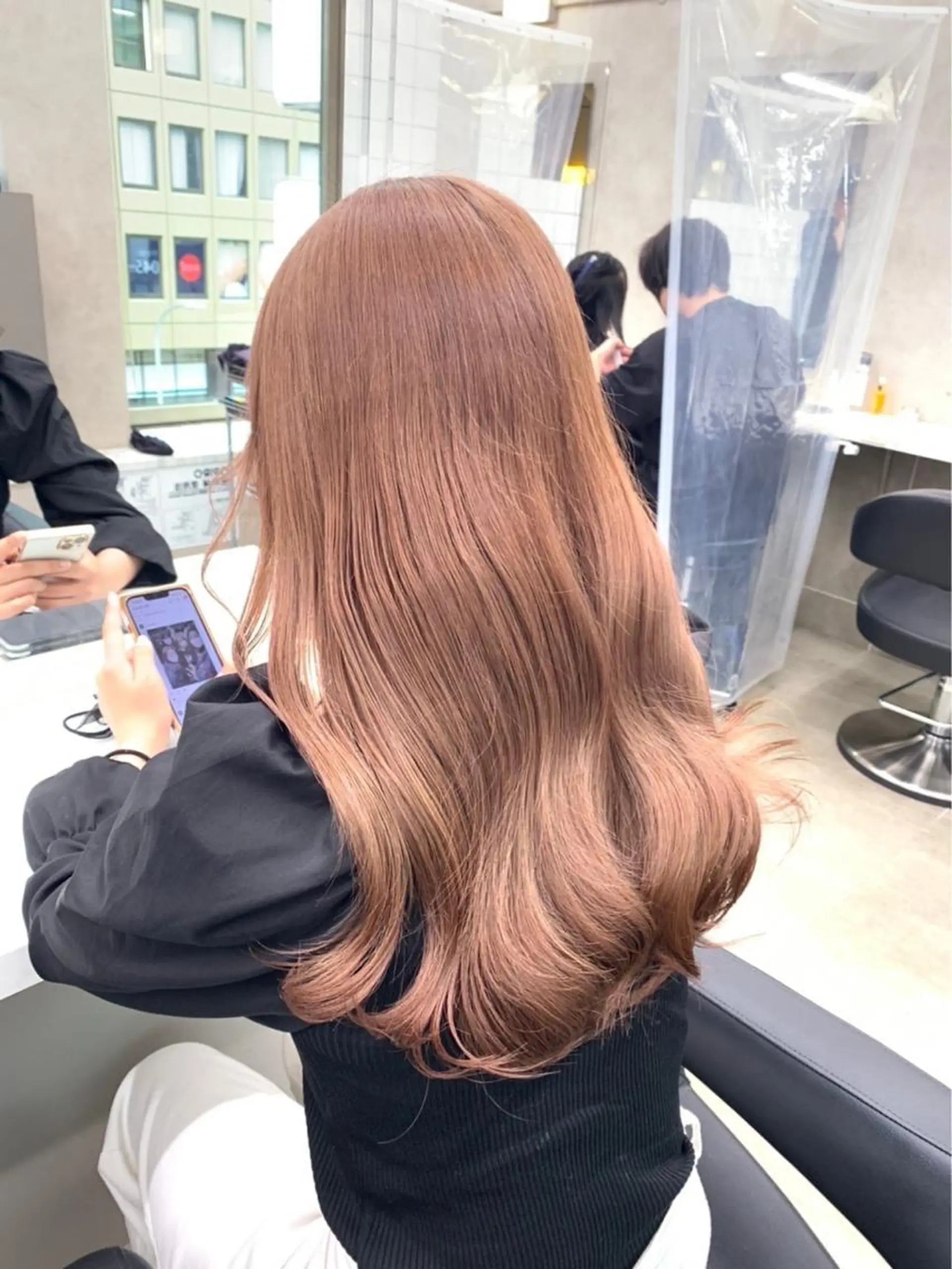 ロング カラー エクステモデル 募集💖まなみのヘアスタイル