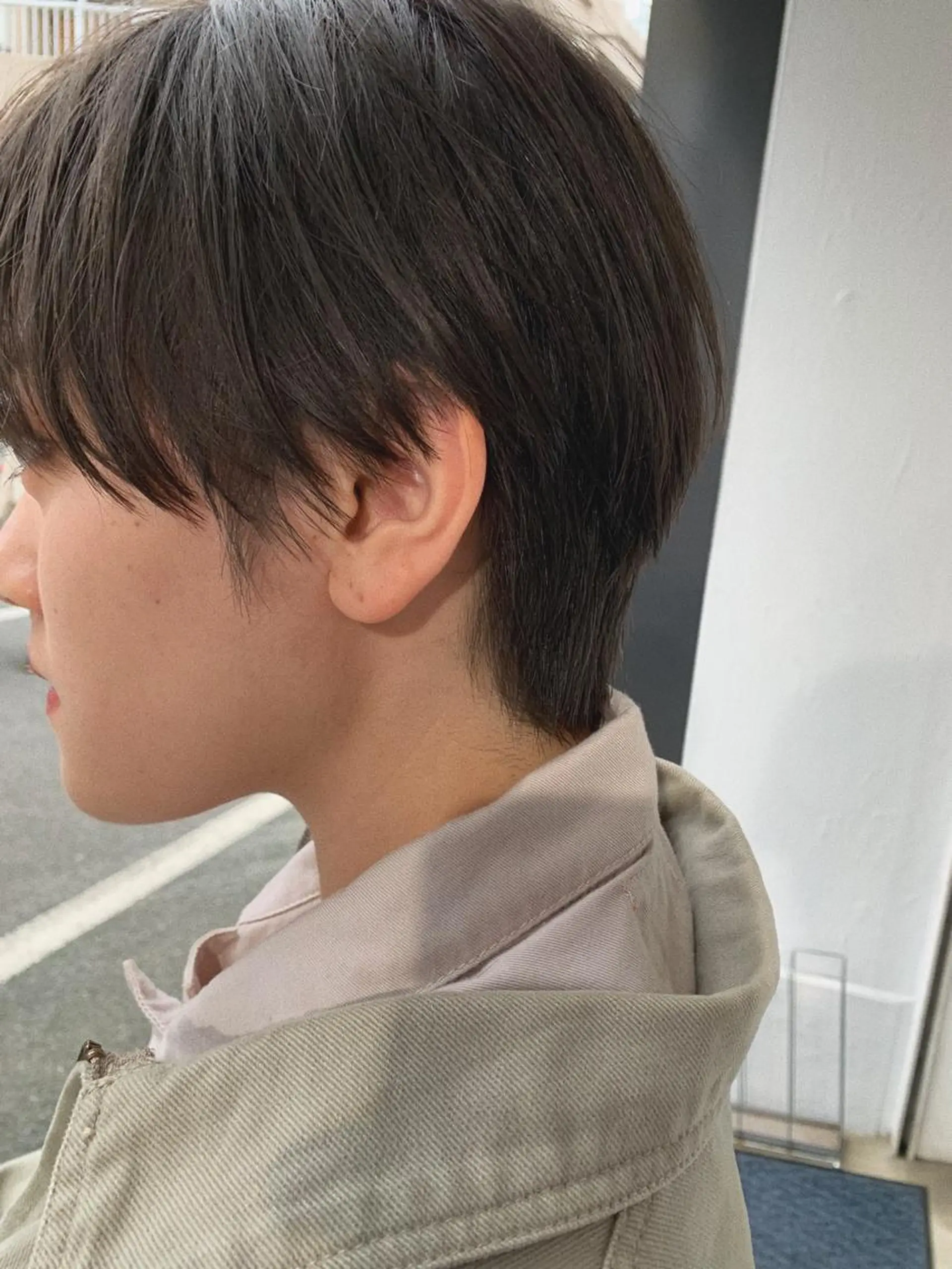 ショート パーマ/透明感カラー /ボブ/吉田一生のヘアスタイル