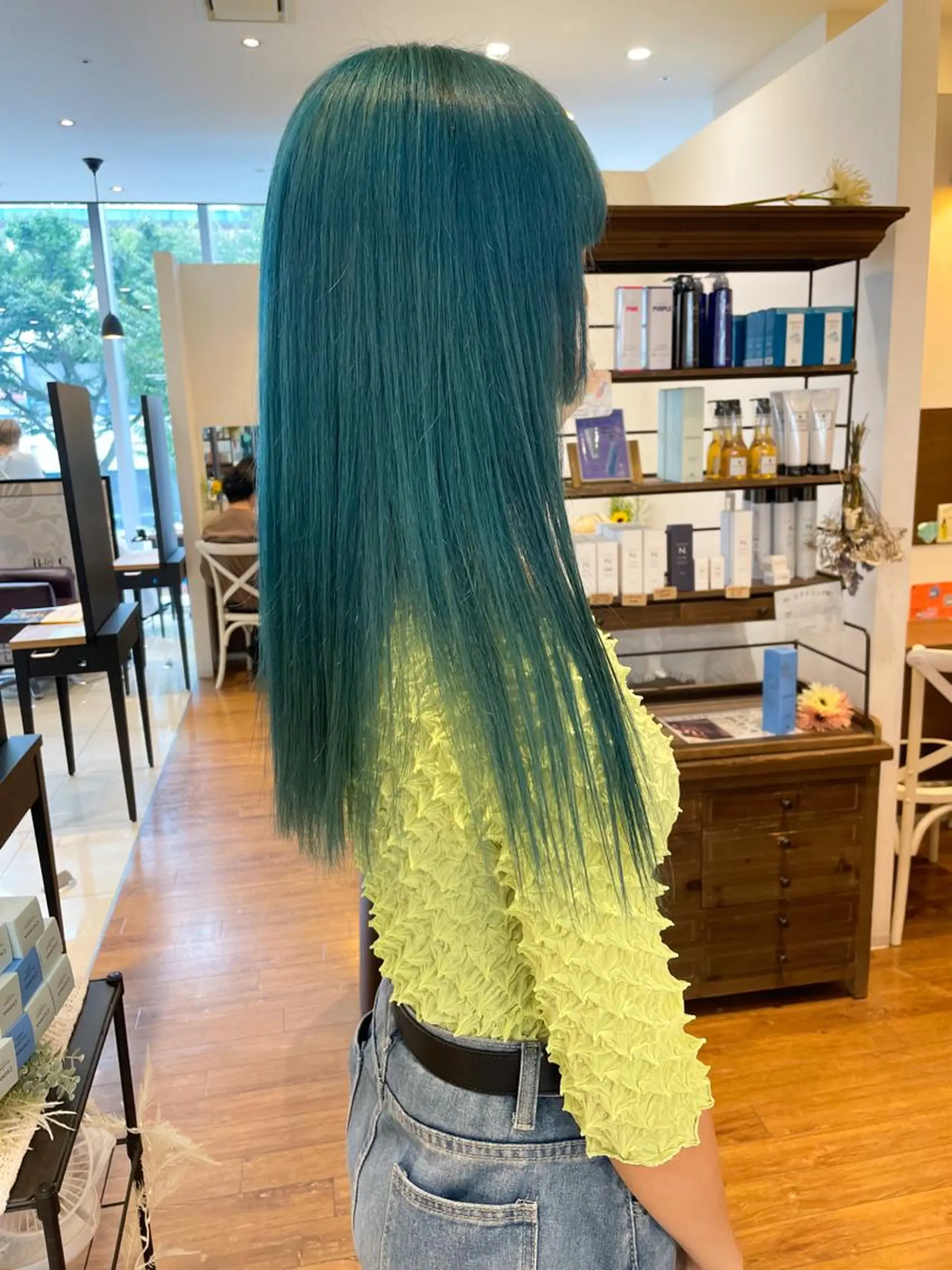 ロング カラー 髪質改善/ブリーチ 田代 龍我のヘアスタイル