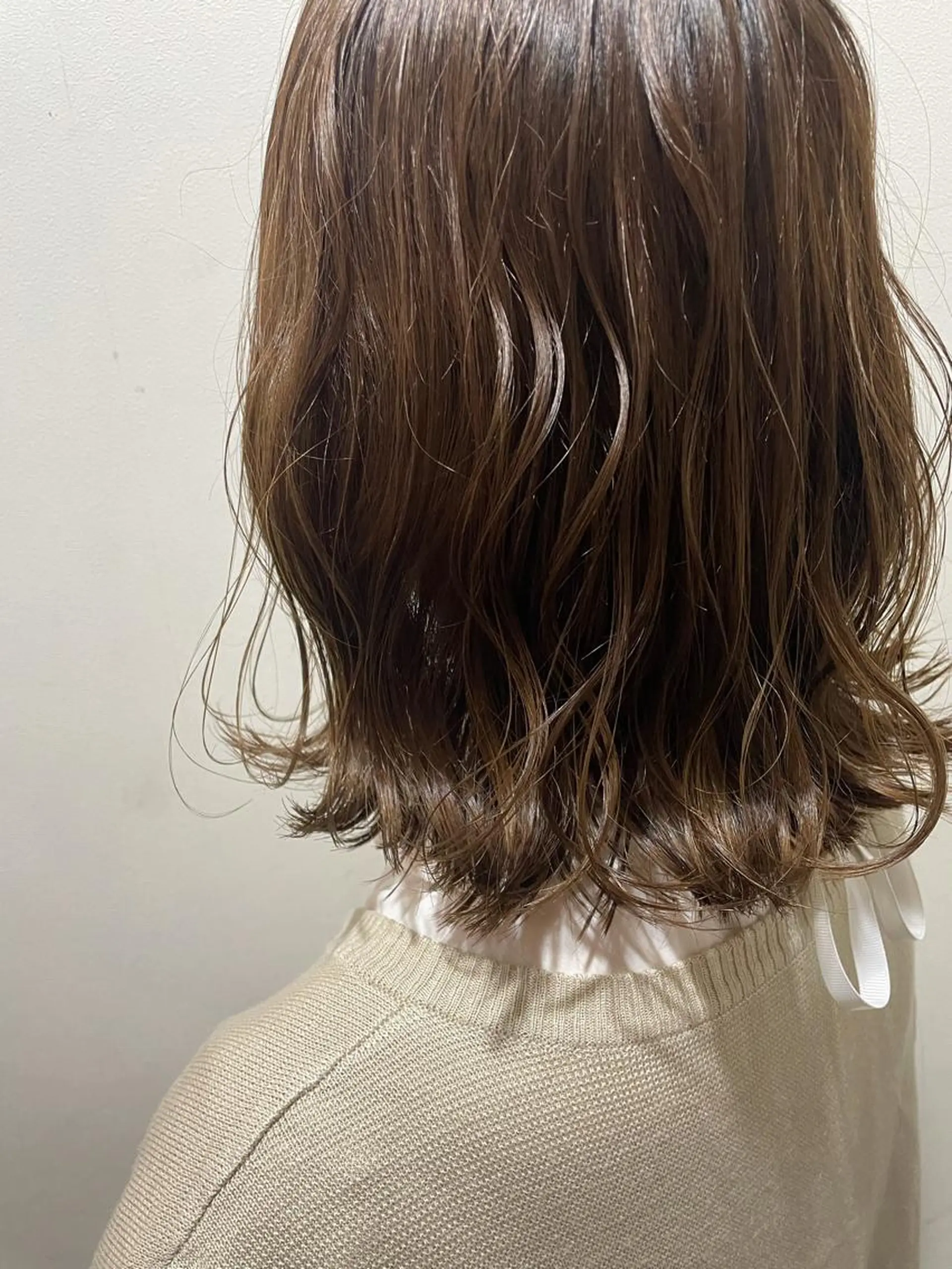 ミディアム lico 新札幌所属・Lilly リリィのヘアスタイル