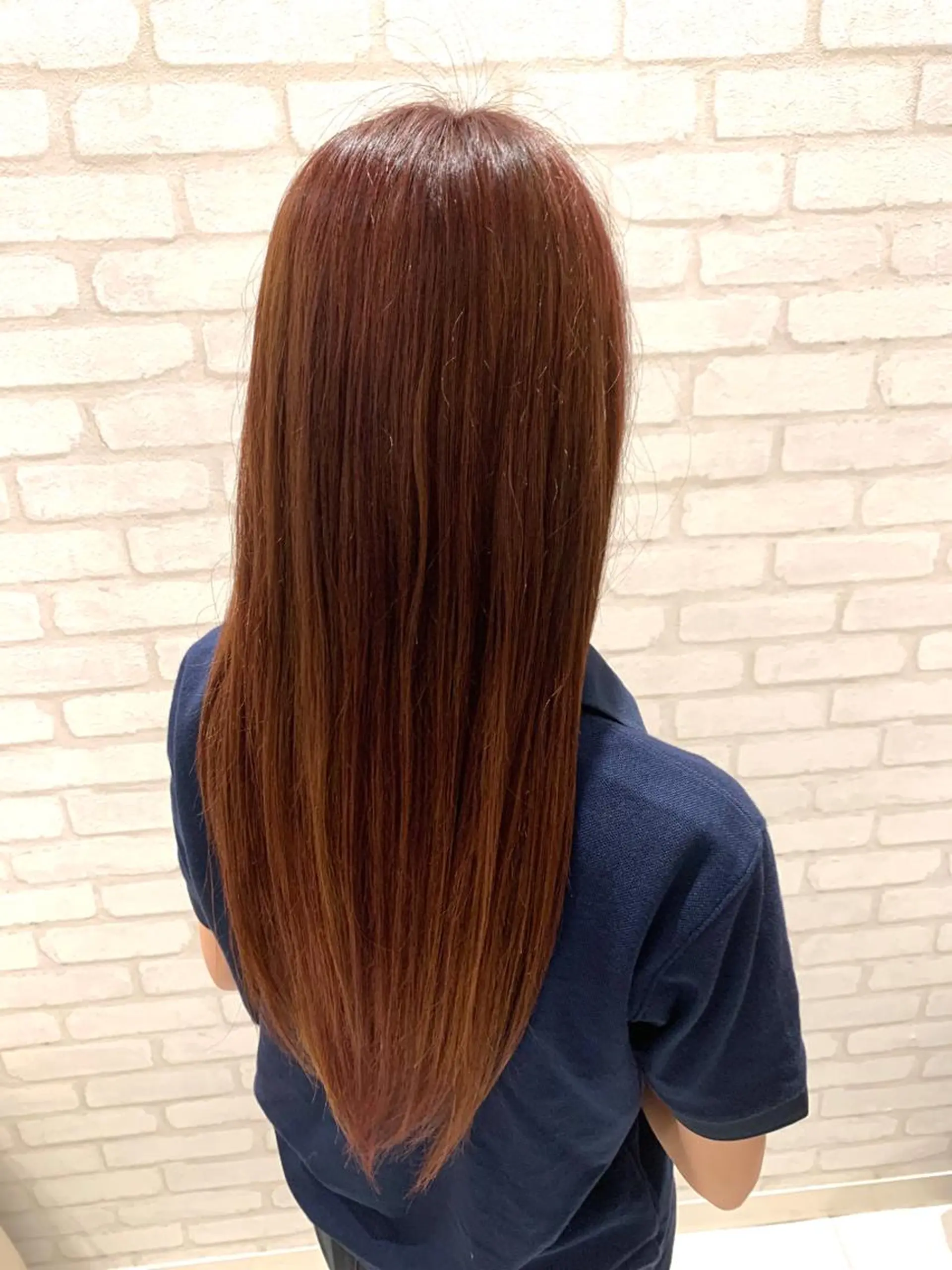 ロング 田中 美有のヘアスタイル