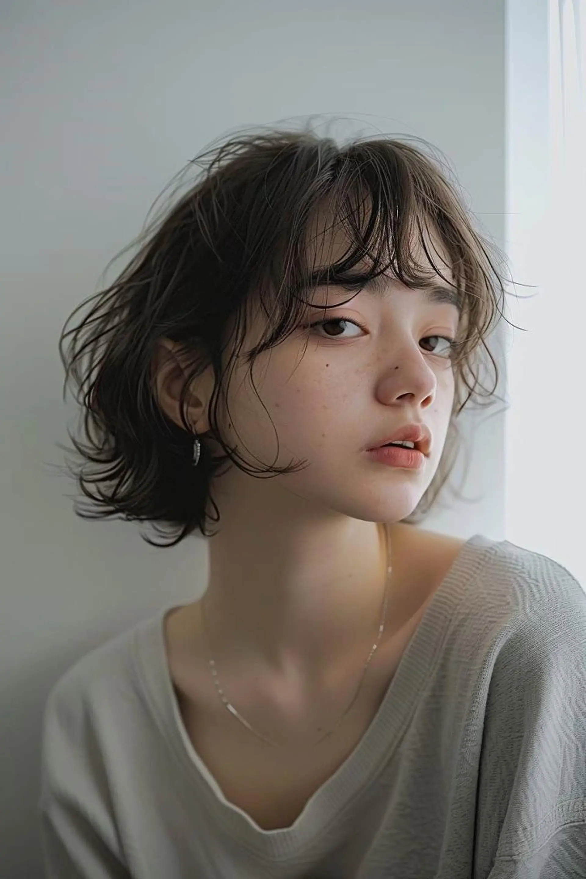 ショート カラー パーマ 🌜 Lulu 🌛 公式/大通のヘアスタイル