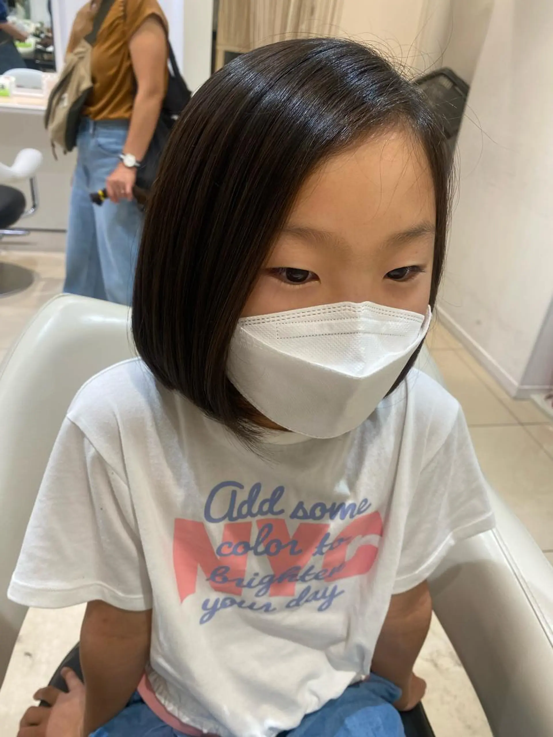 ミディアム カット 🩵波巻き／ツイスパ HARU💎のヘアスタイル