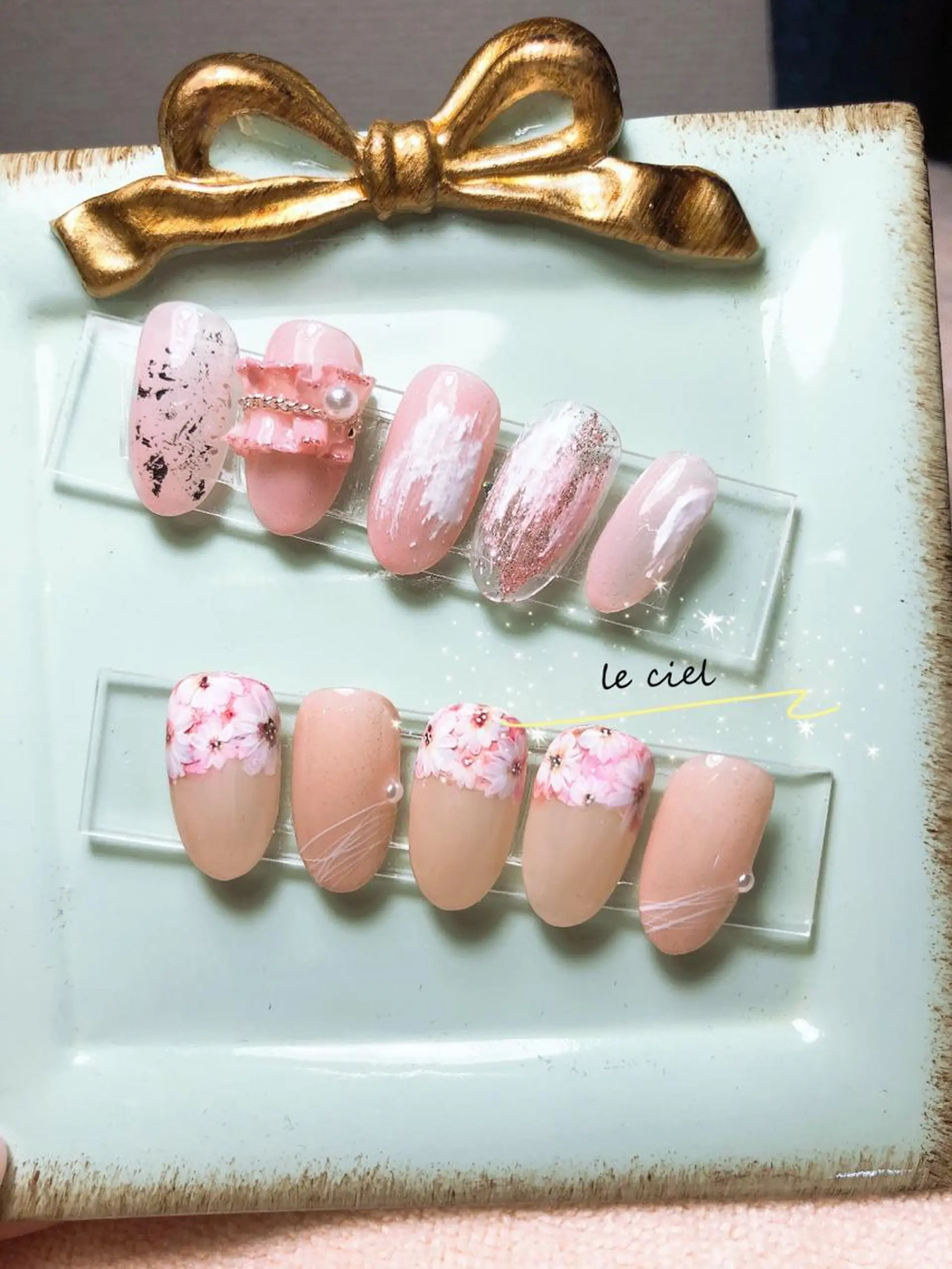 ネイル フラワーネイル Naka Rieのネイルデザイン