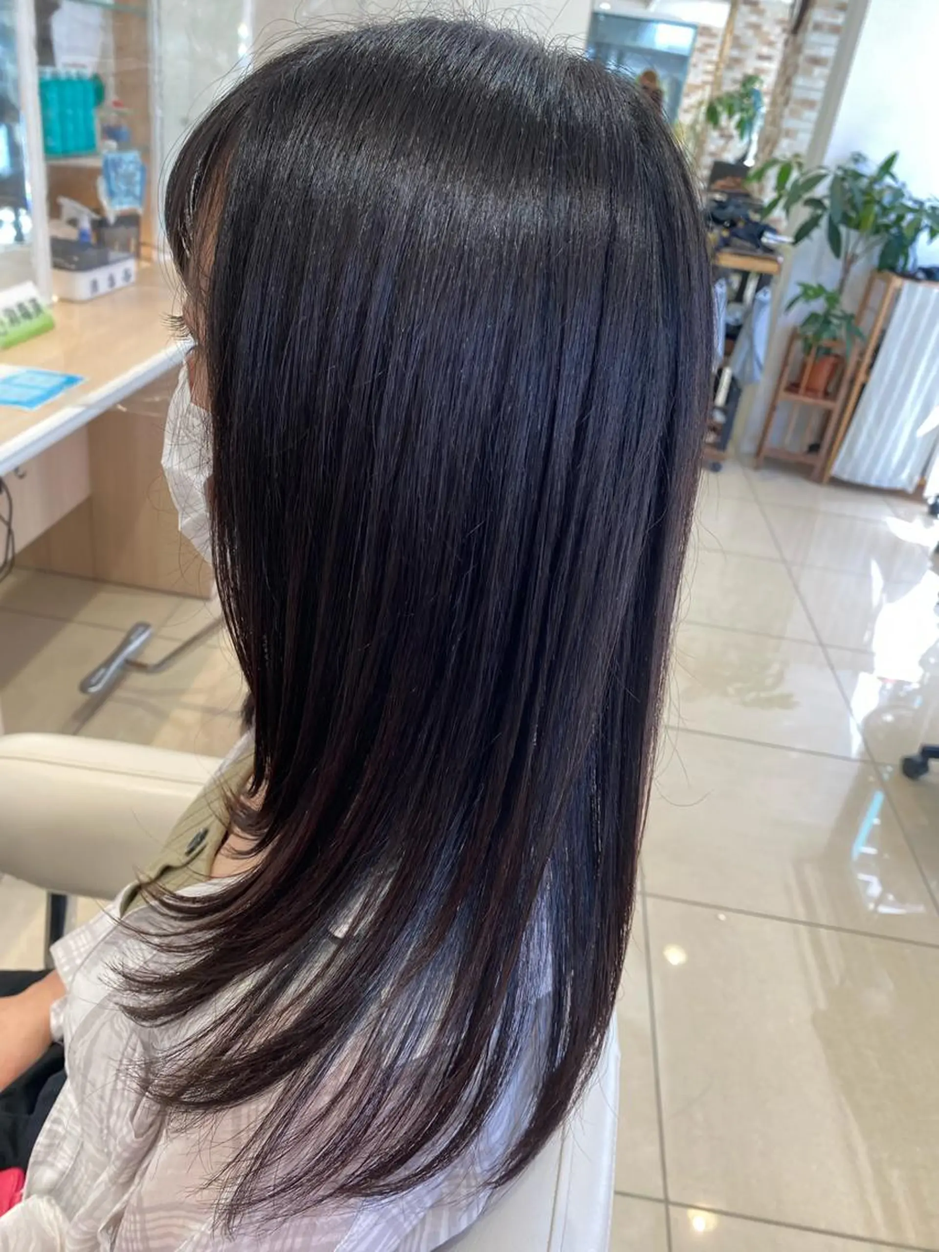 ロング カット 🩵波巻き／ツイスパ HARU💎のヘアスタイル