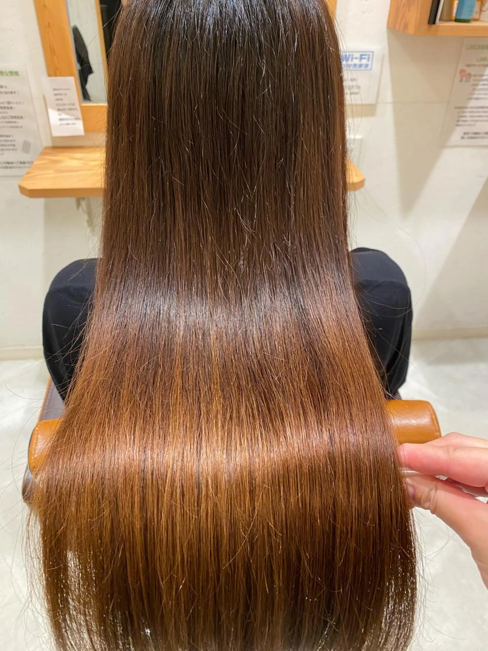 ロング 猪股 華乃のヘアスタイル