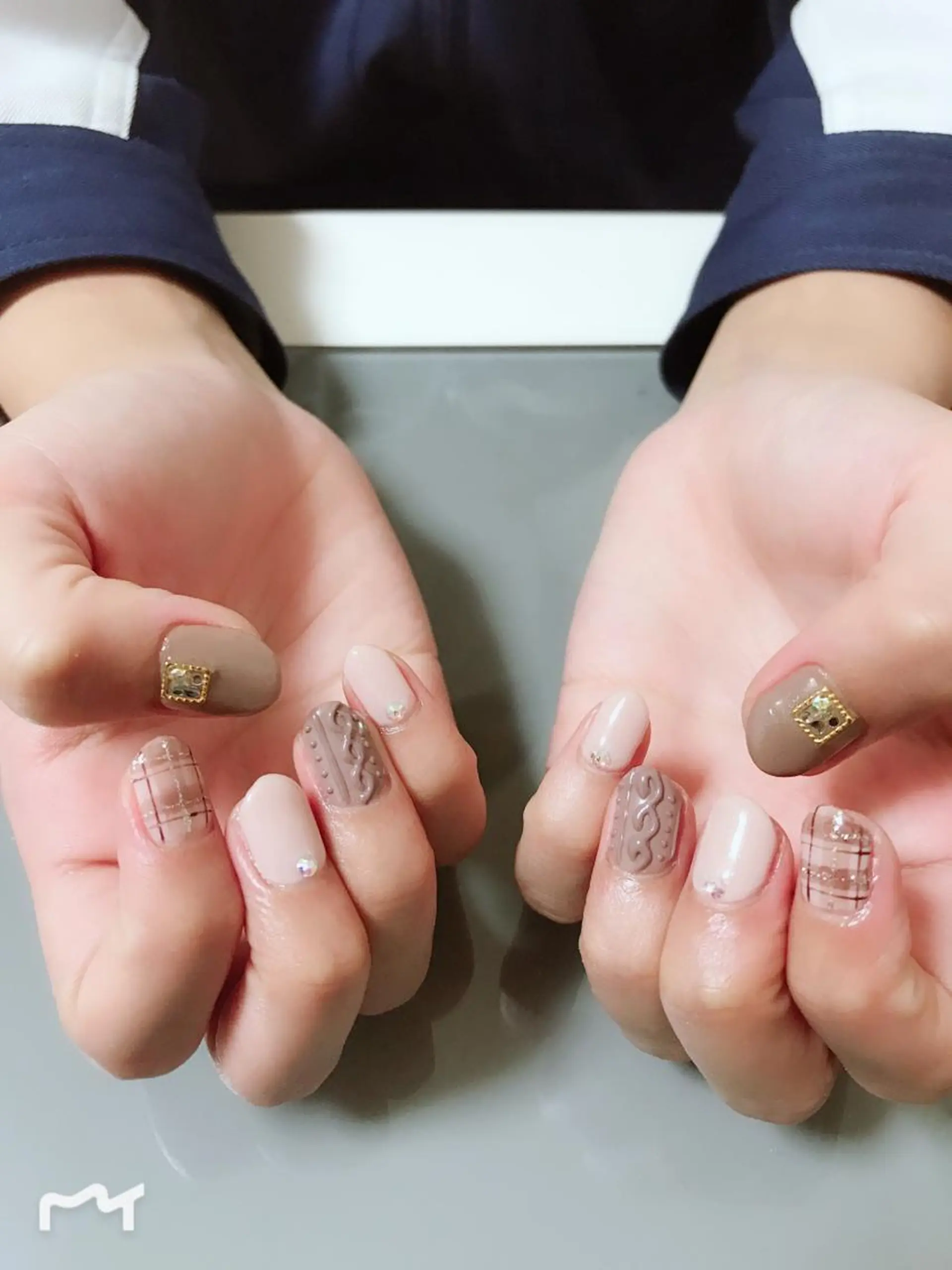 ネイル 冬ネイル ハンドネイル Masuko Yasukaのネイルデザイン