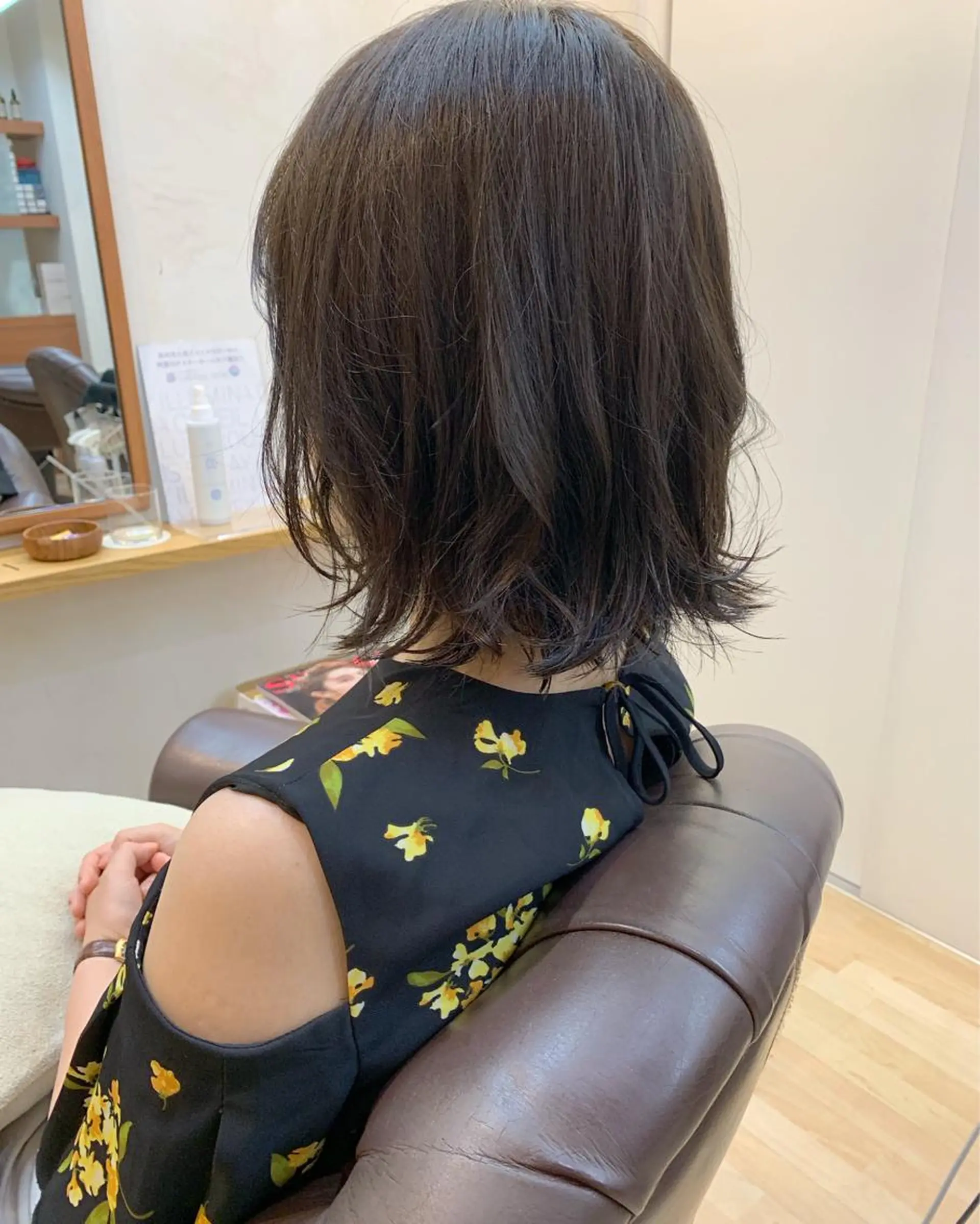 ショート Click所属・クニモトハルナ ボブ/柔らかカラーのヘアスタイル