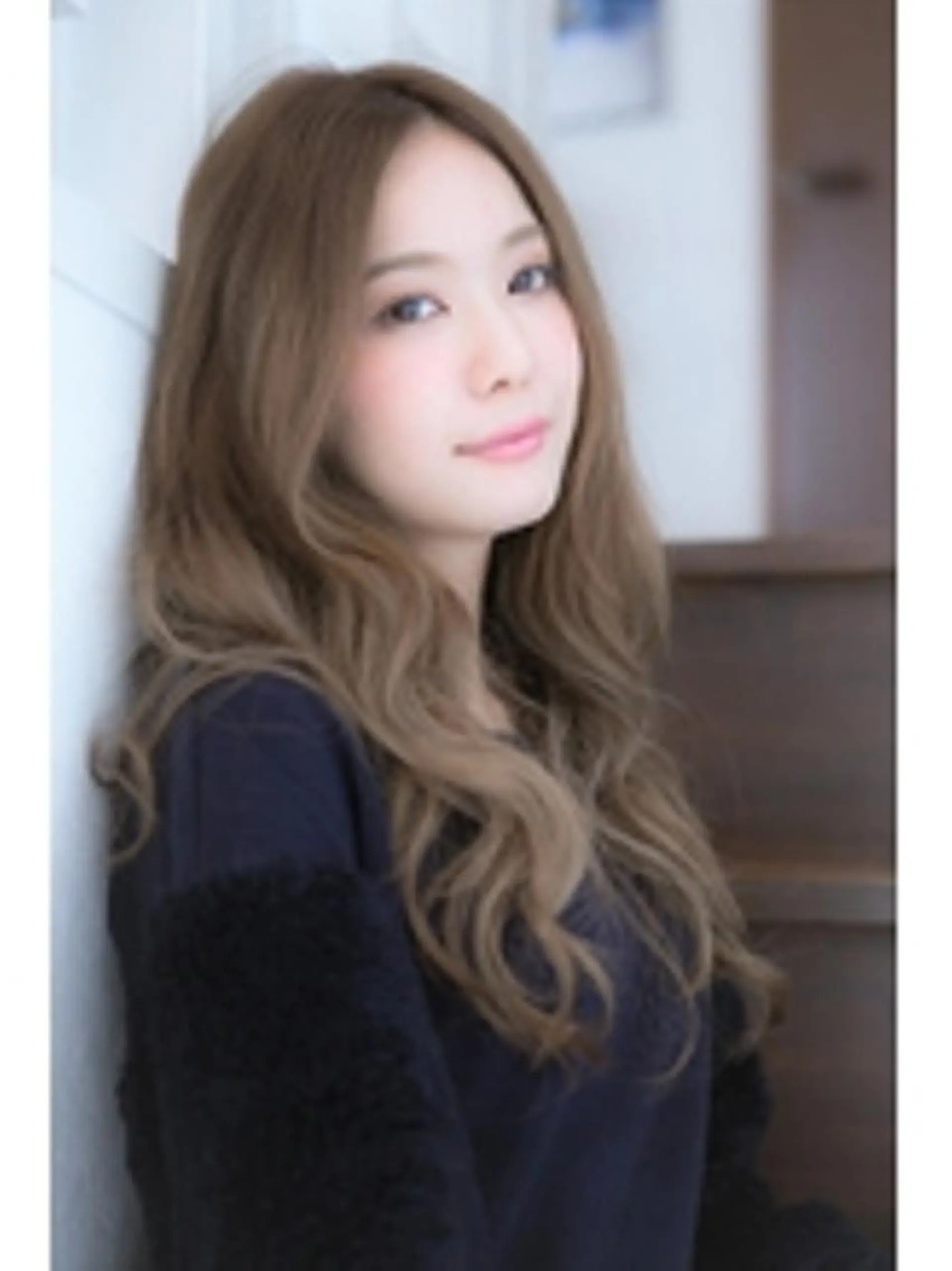 ロング パーマ カット パーマ 鶴田 連のヘアスタイル