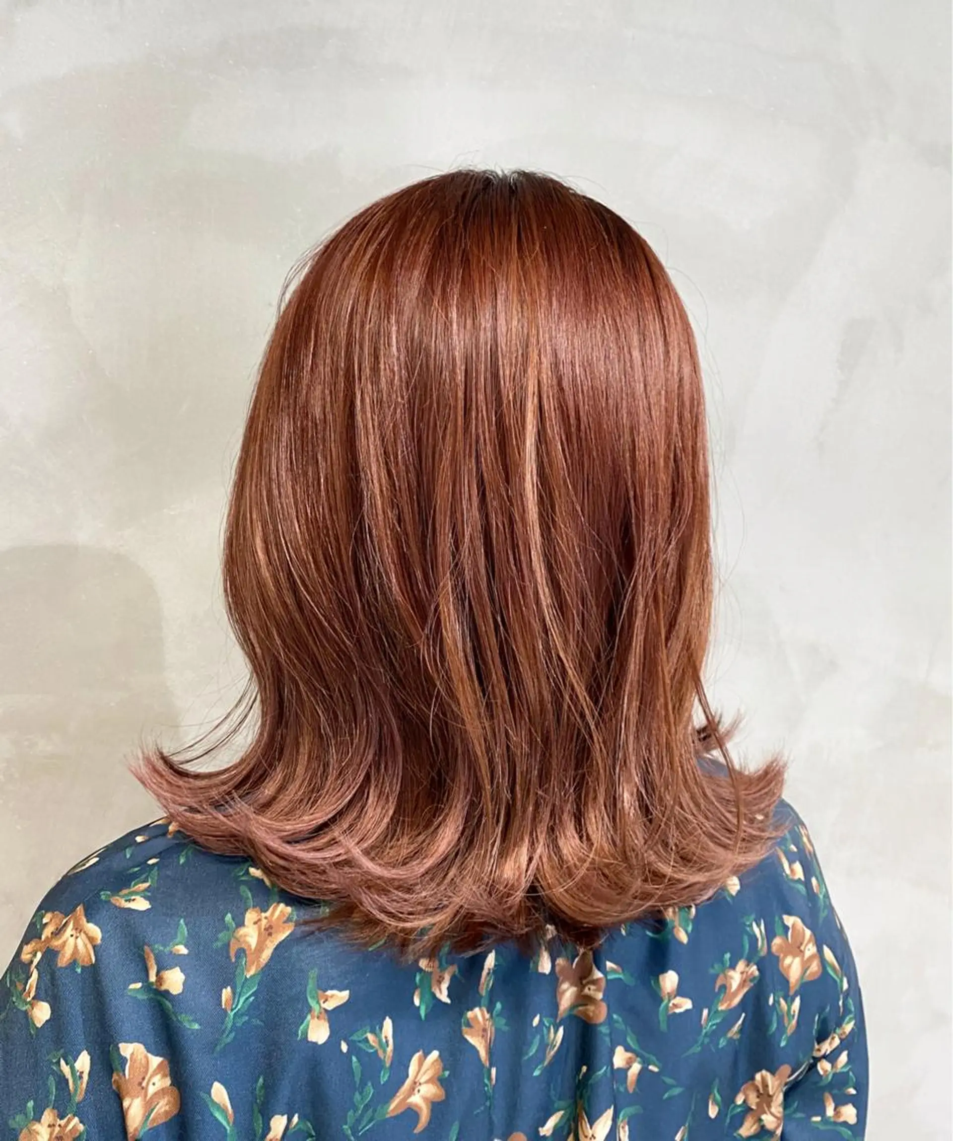 セミロング カラー カット ヘアカラー トリートメント ヘッドスパ 艶髪/髪質改善/ MONSO山本のヘアスタイル