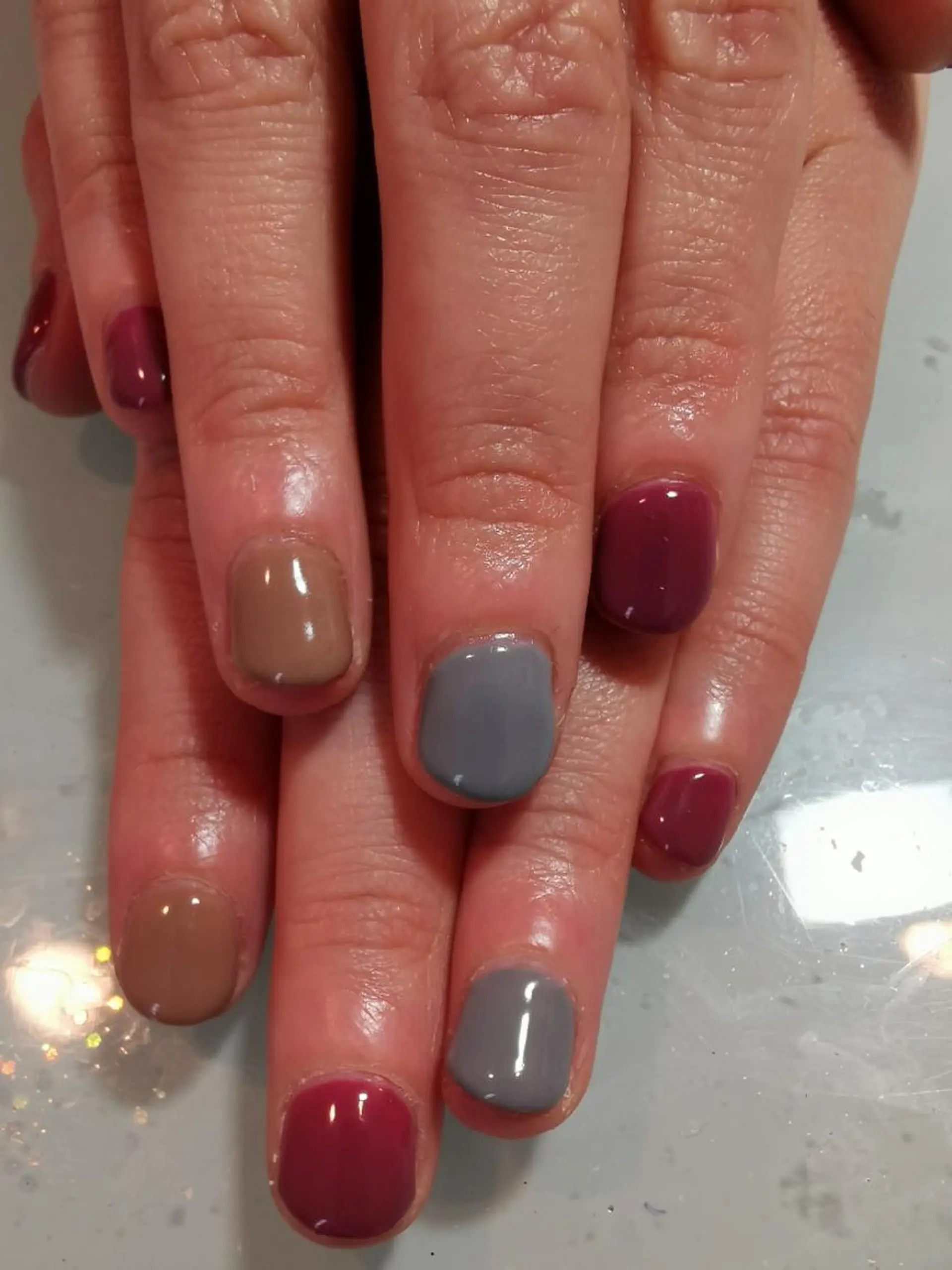 ネイル ワンカラーネイル 人気エリア💖完全個室【ルリエ】所属・ネイルサロン Lelienルリエのネイルデザイン