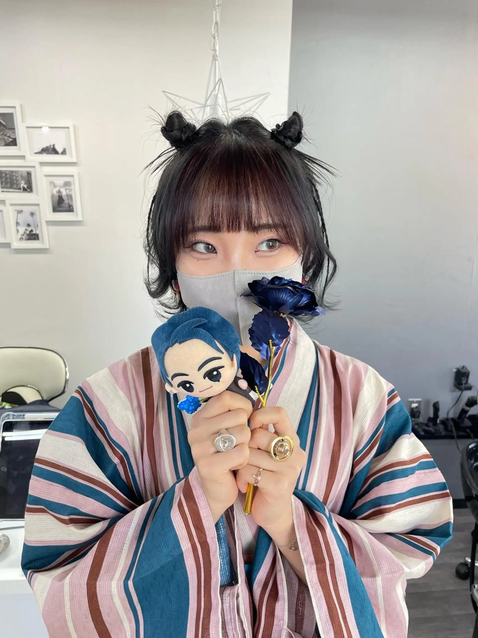 ヘアアレンジ オノ アカネのヘアスタイル