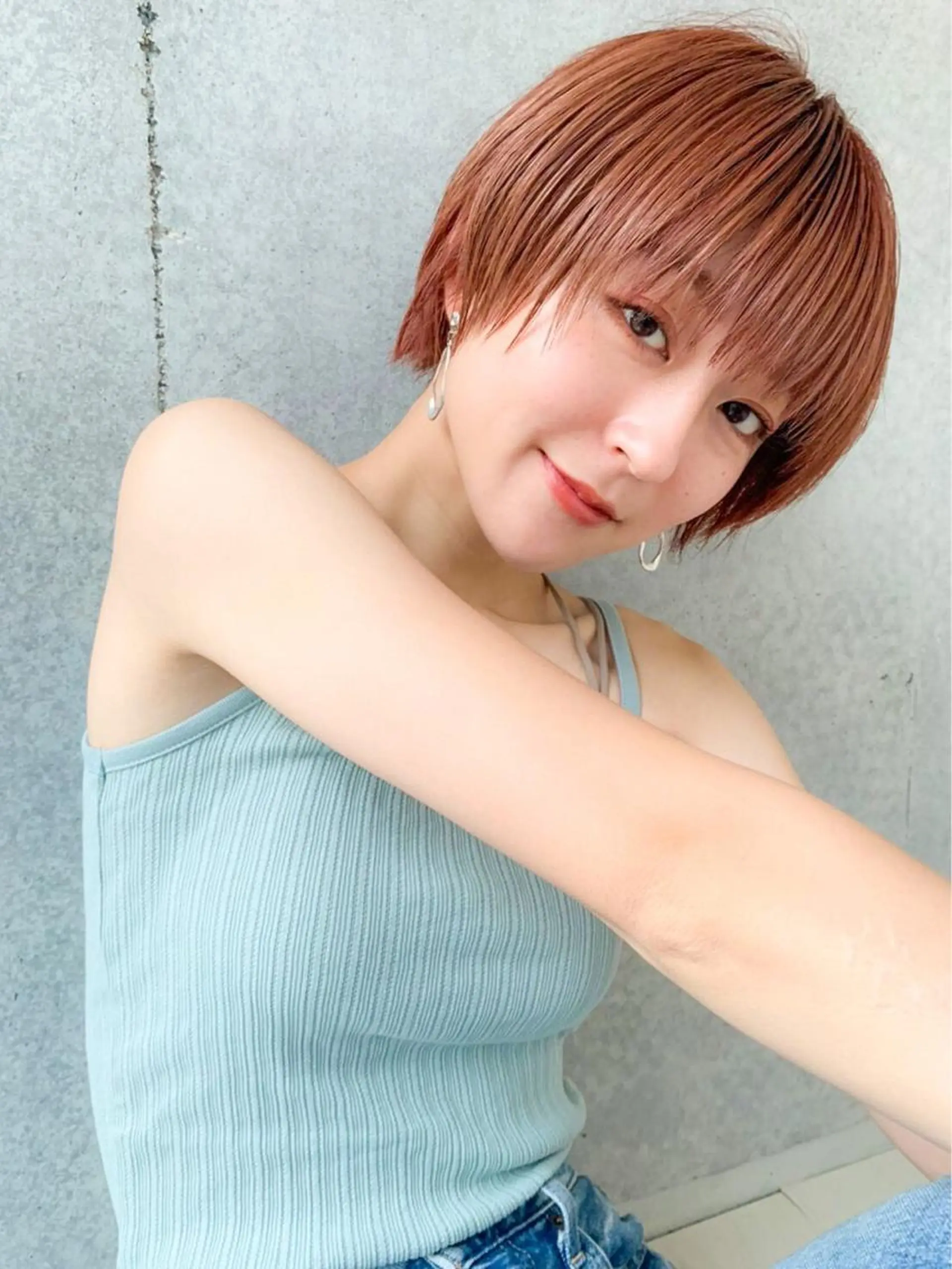 ショート カット ヘアカラー トリートメント ヘアセット Rico OFFICIALのヘアスタイル