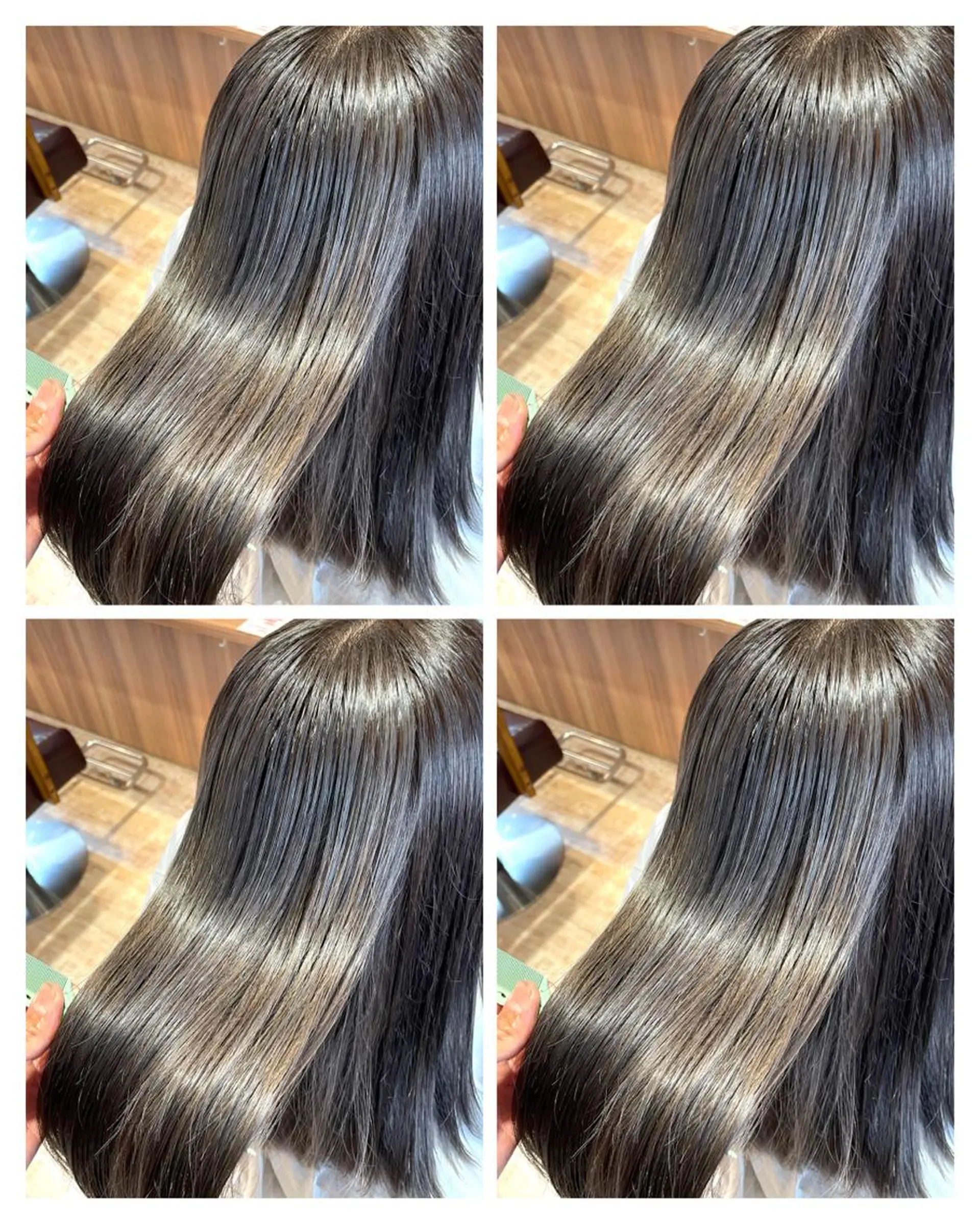 ロング カラー 切りっぱなしボブ アディクシーカラー アッシュ アッシュブラック ベージュカラー xepu【エクシープ】所属・💎縮毛矯正・ 美髪💎DAICHIのヘアスタイル