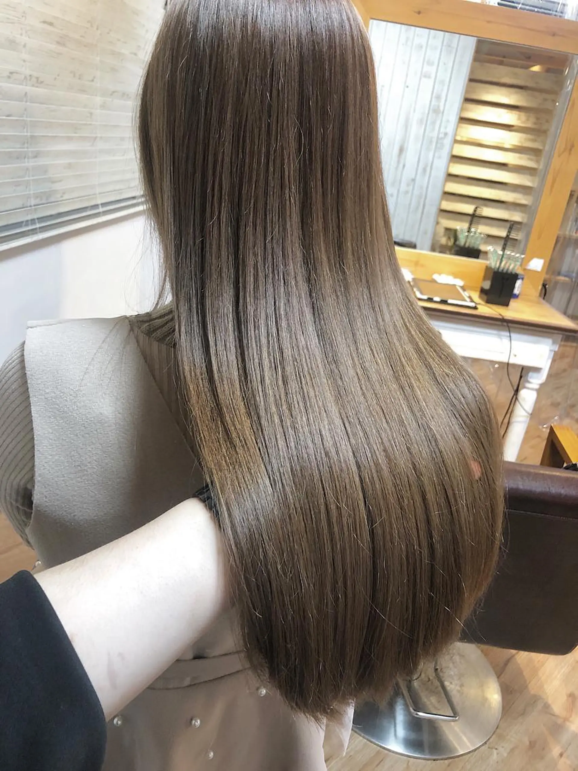 ロング カラー hair salon Ranun髪質改善のヘアスタイル