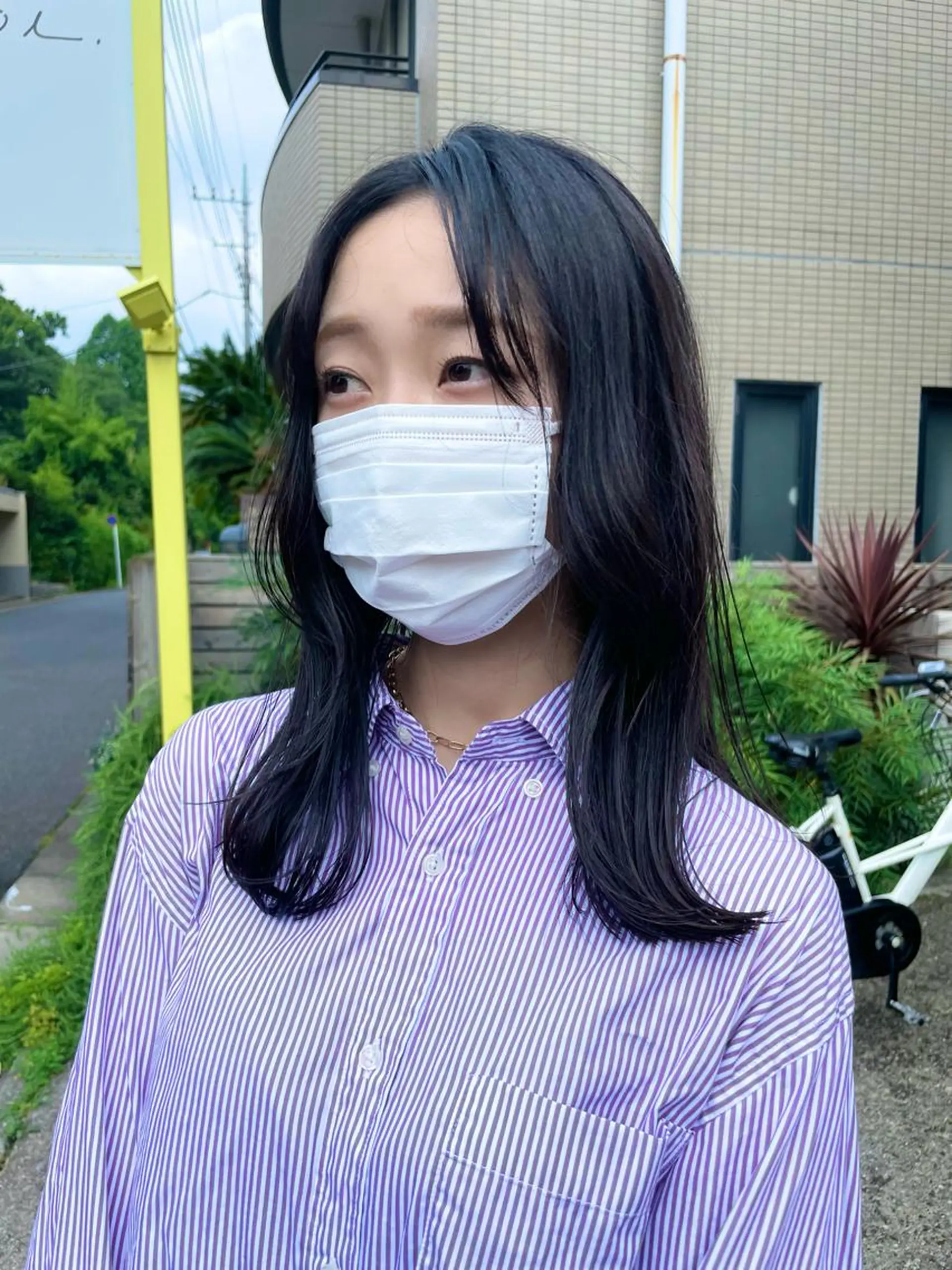 ミディアム くびれヘア 五十嵐 雄毅のヘアスタイル