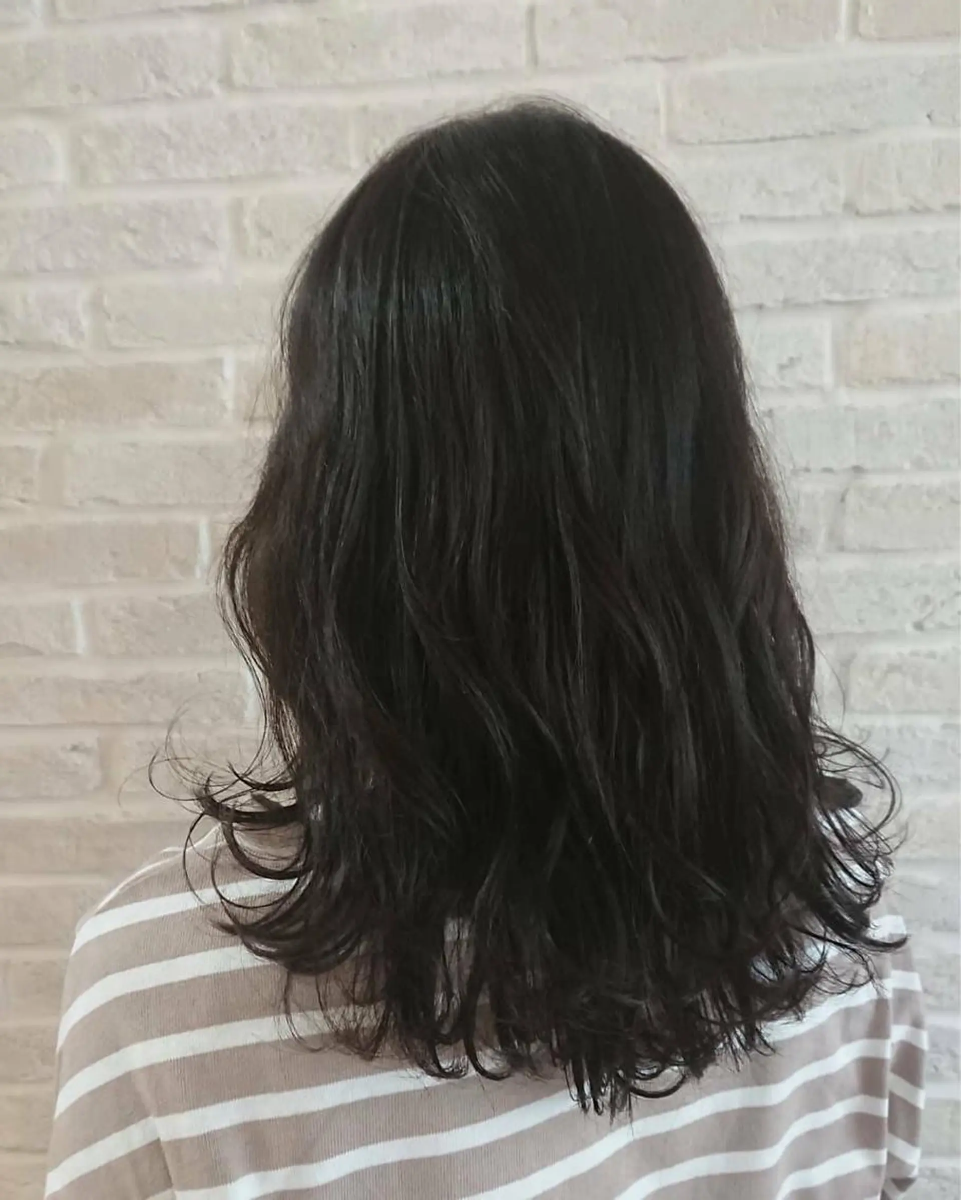 セミロング カラー ASUSIA所属・stylist YUKIのヘアスタイル