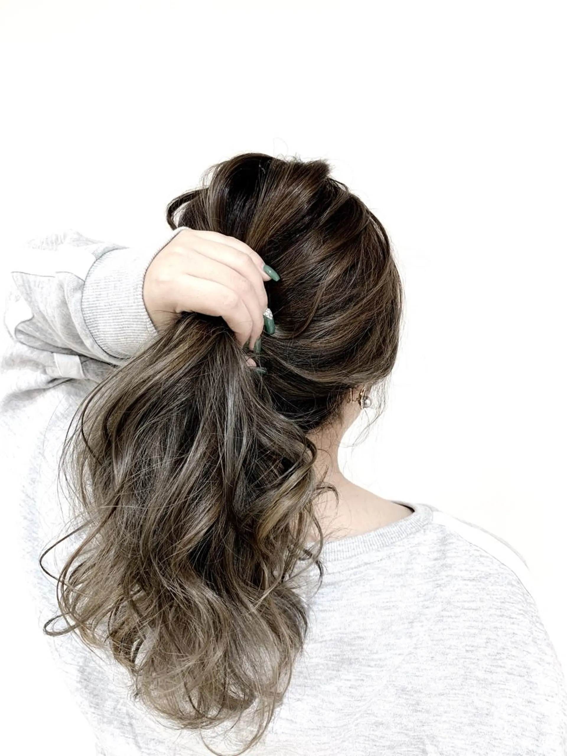 セミロング カラー ブリーチ イルミナカラー ヘアカラー ハイライト/髪質改善 ✂️十河祐輝のヘアスタイル