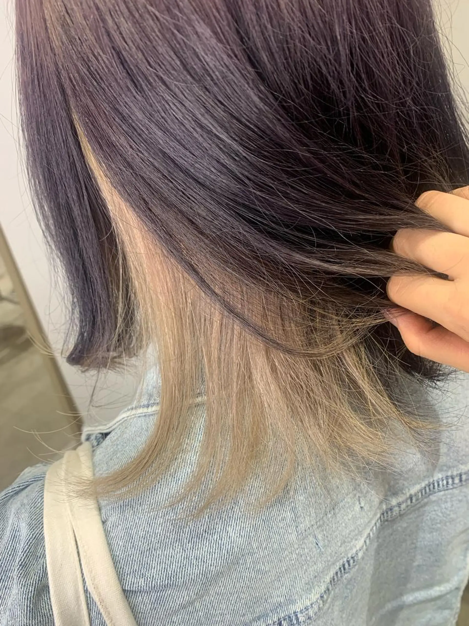 ミディアム カラー ヘアカラー トリートメント 近藤千翔🩵 髪質改善Periodのエステ・リラクイメージ