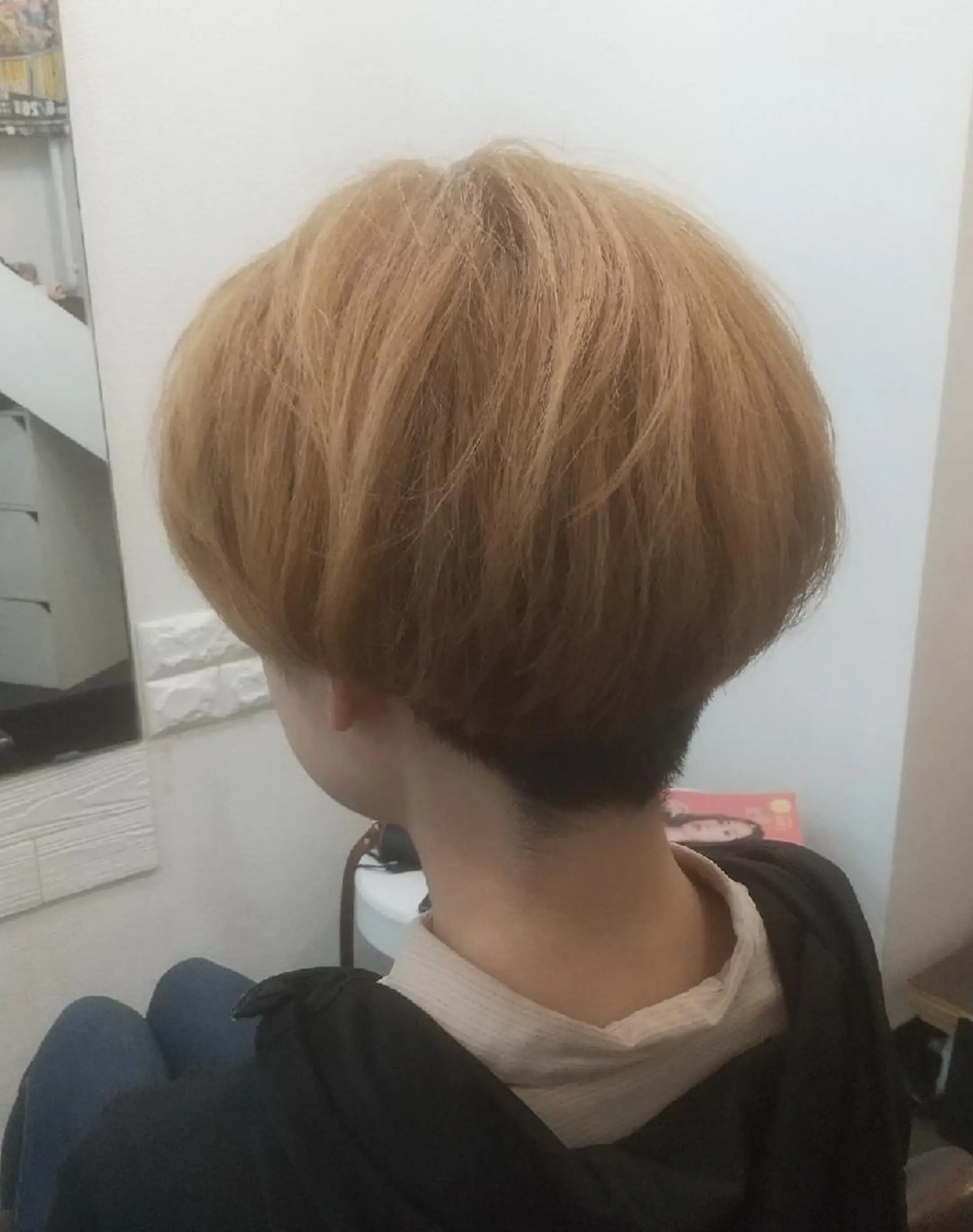 ショート ヘアカラー トリートメント 🌈カラー33∞円 🌈北綾瀬 谷中店のヘアスタイル