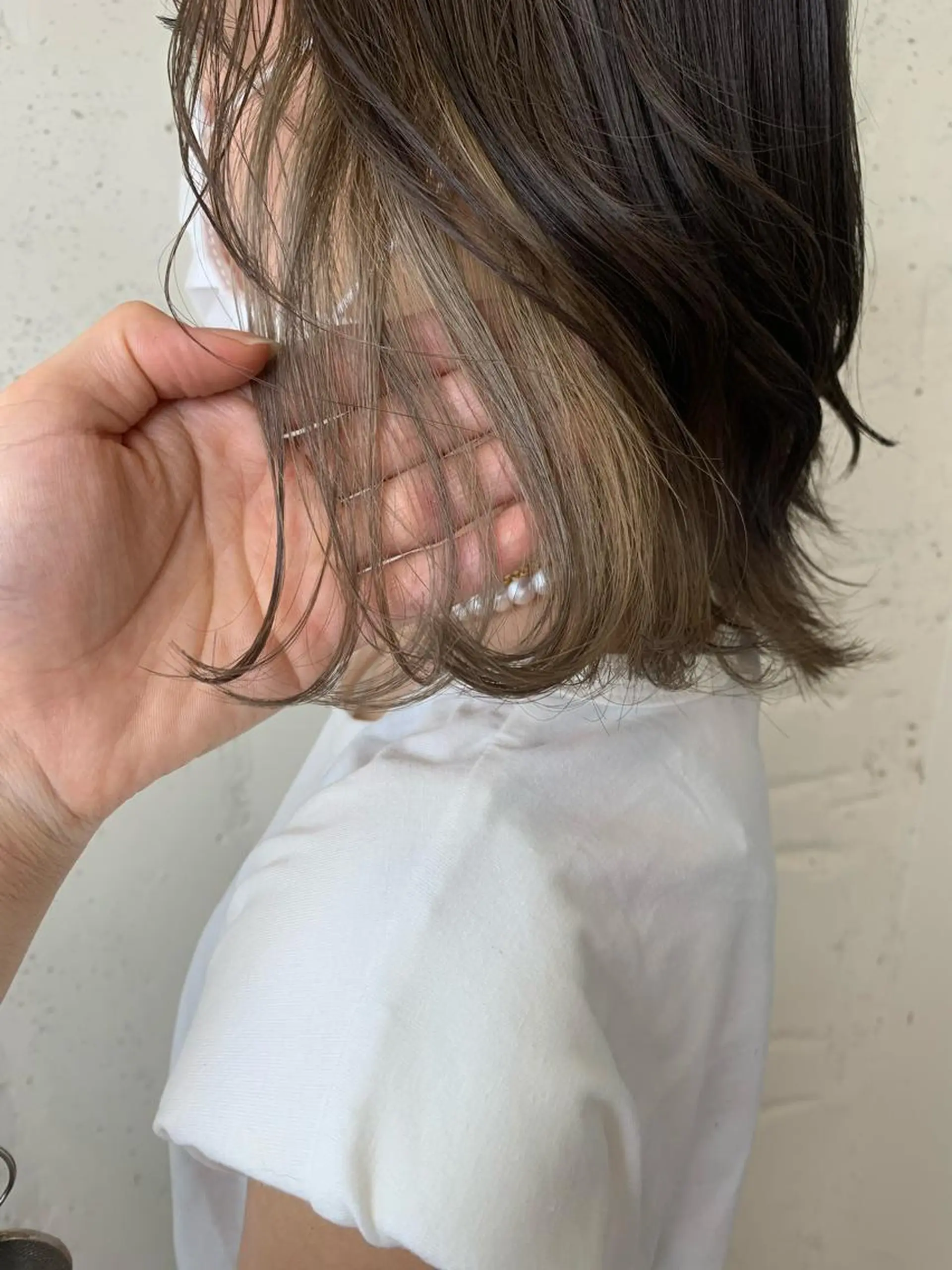 ミディアム カラー カット ヘアカラー トリートメント 310【サンイチマル】所属・透明感ハイトーン🦄 キラ🌈のヘアスタイル