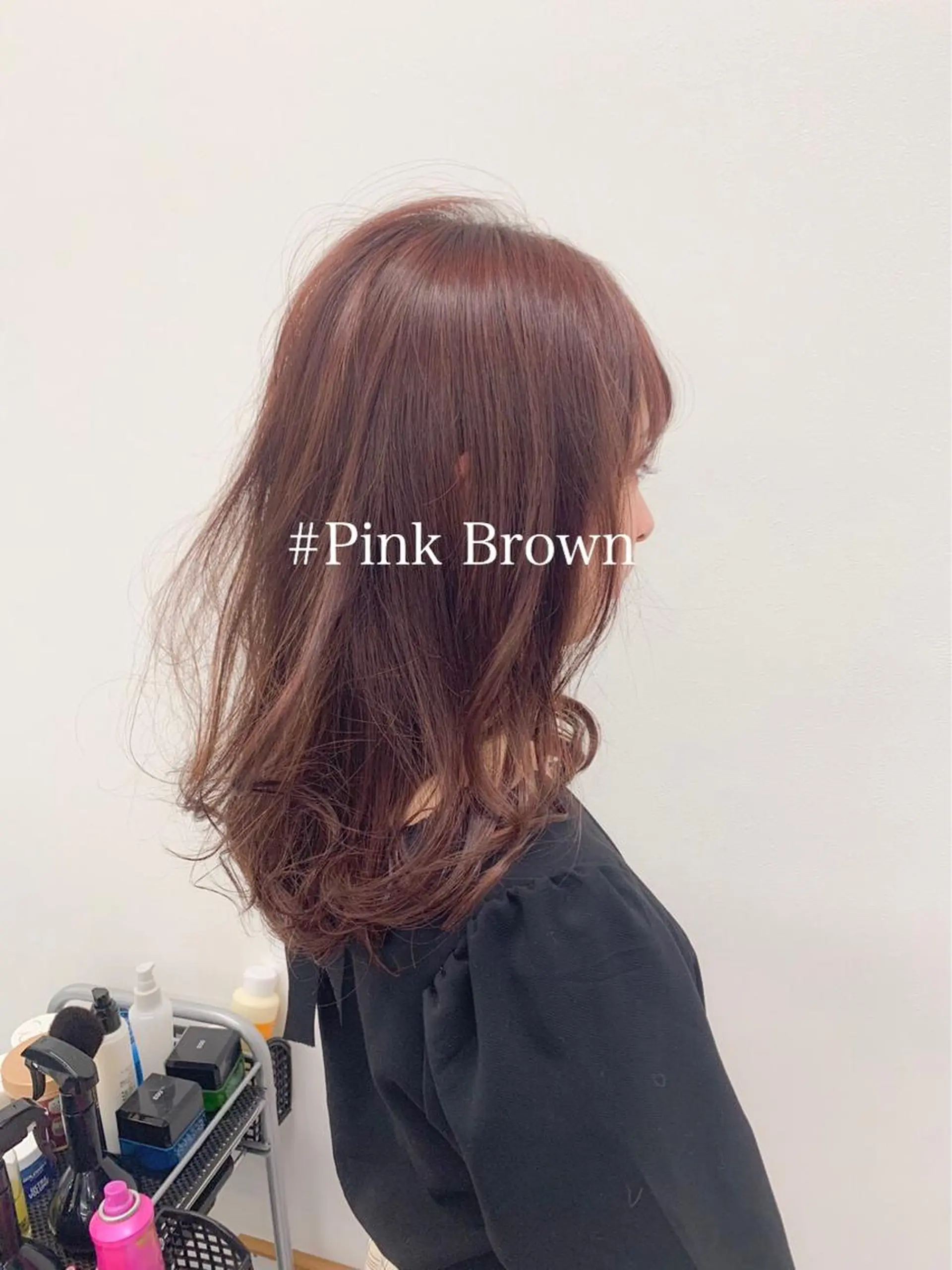 ロング カラー ヘアアレンジ TONE所属・透明感カラー/ 韓国ヘア/縮毛矯正のヘアスタイル