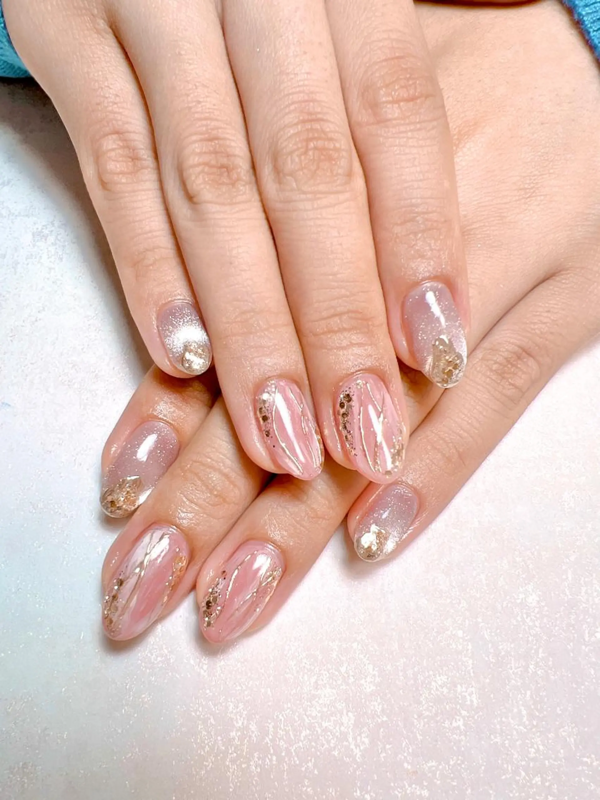 ネイル マグネットネイル 持ち込み 園 あゆみのネイルデザイン