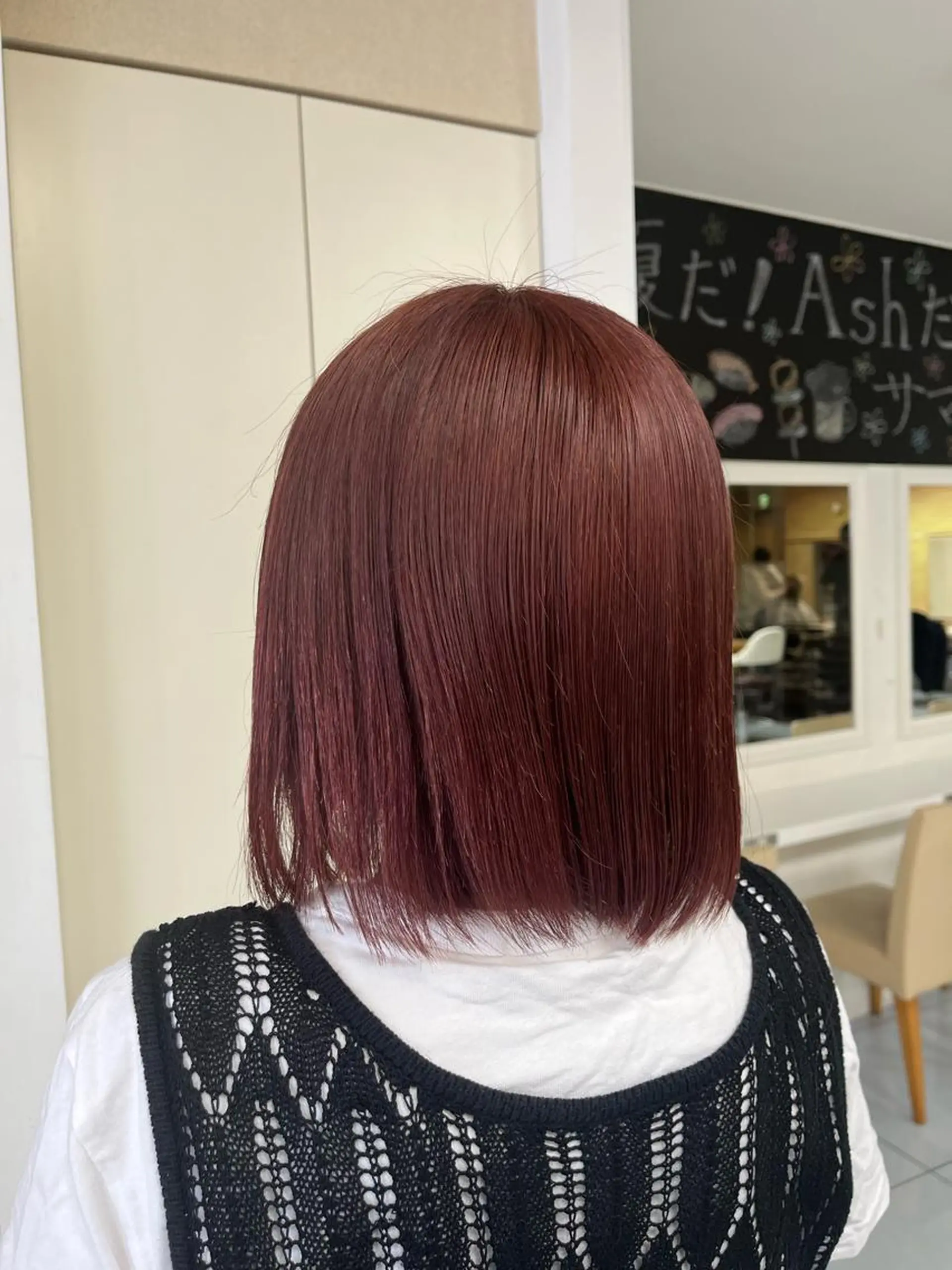 ミディアム ブリーチカラー特化 美容師/𝕐𝕌𝕀のヘアスタイル