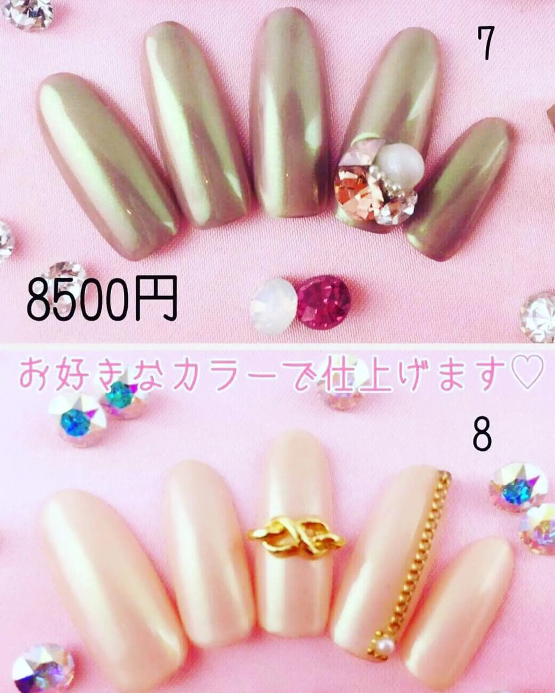 ネイル アートネイル フットネイル 卒業式 ミラーネイル 持ち込み NAILSGOGO shibuyaのネイルデザイン