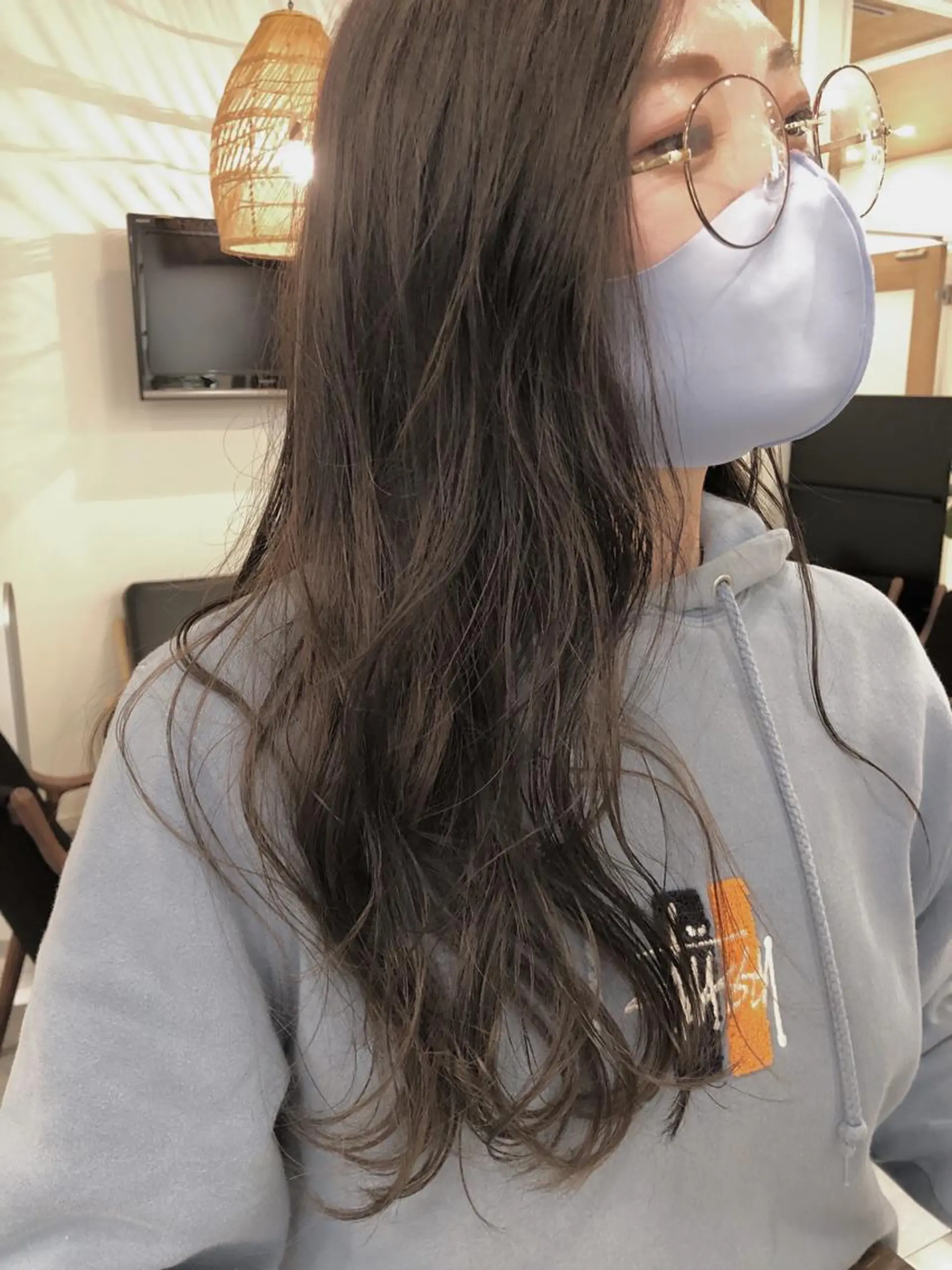 ロング カラー パーマ 🫧髪質改善🫧 佐々木隆誠のヘアスタイル