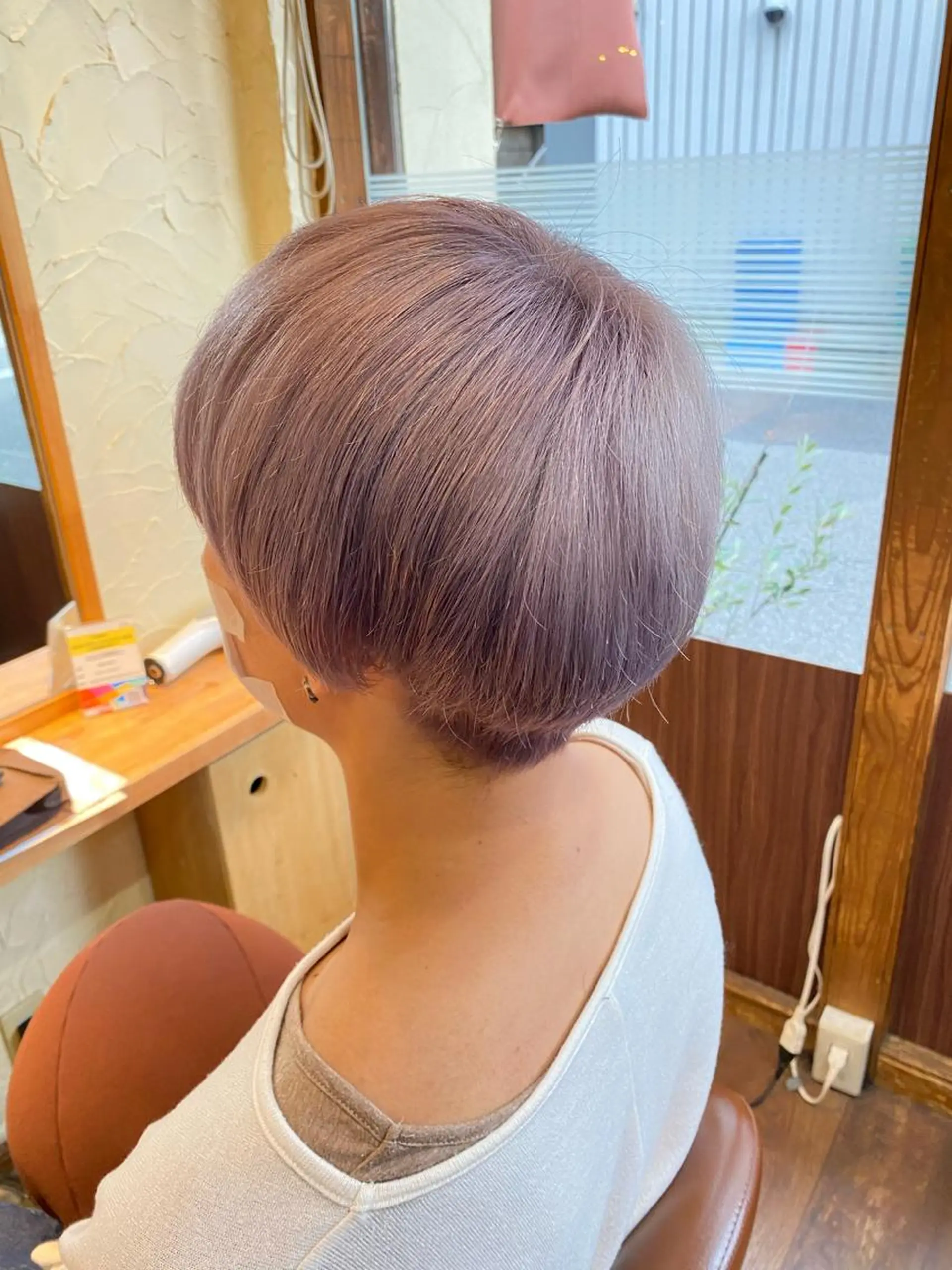 ショート カラー パーマ ヘアアレンジ メンズ キッズ ネイル マツエク・マツパ emu所属・🌈髪質改善・美髪矯 正・平野瀬乃🌈のヘアスタイル