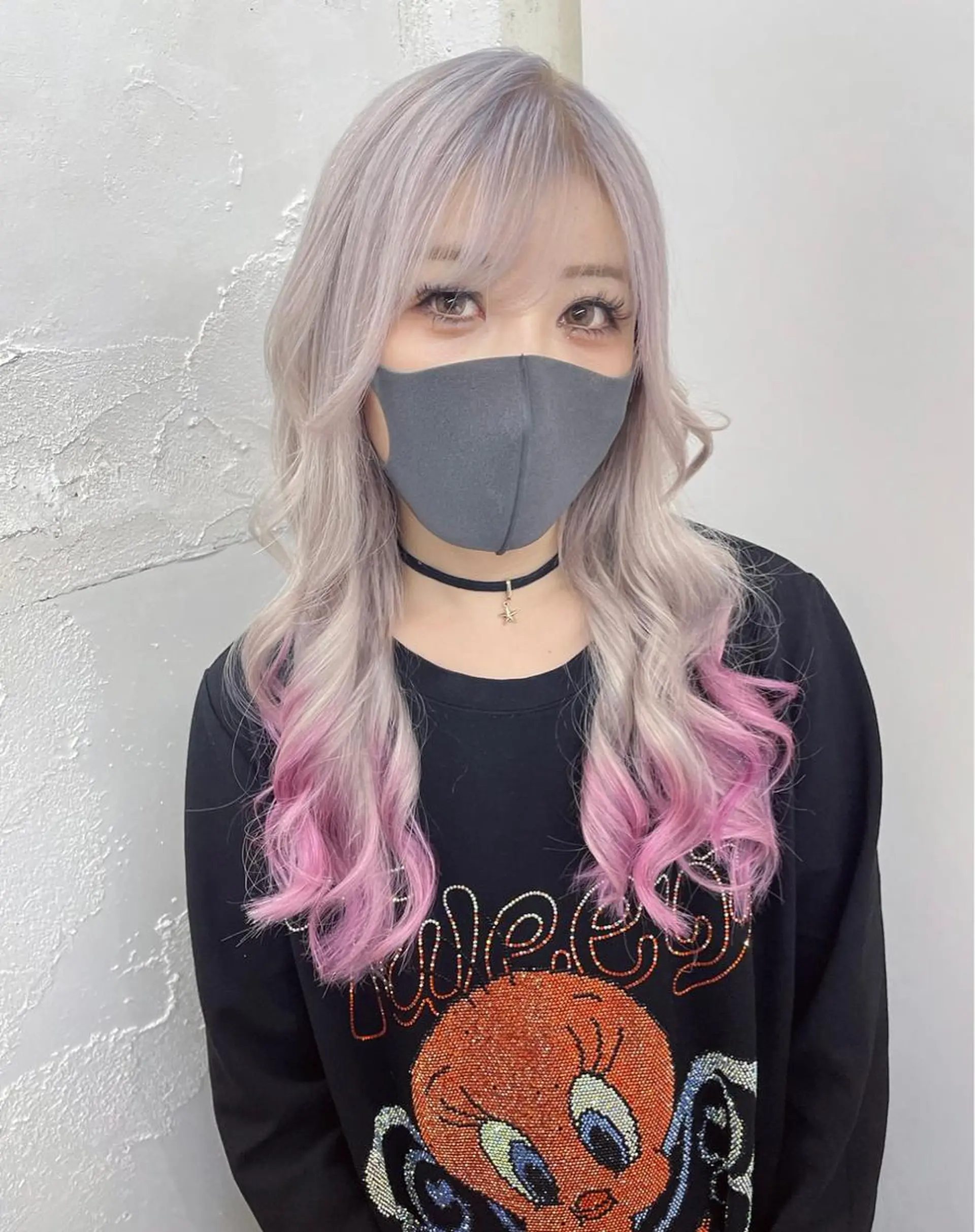 ロング カラー シールエクステ エクステ シシド ユウスケ Aceのヘアスタイル