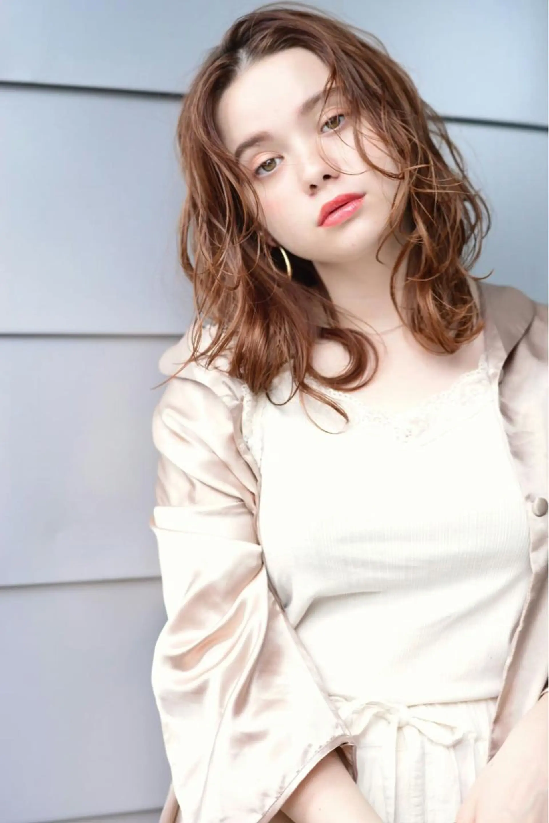 ミディアム IVE所属・ブリーチなし🤍 渋谷／原島杏奈のヘアスタイル