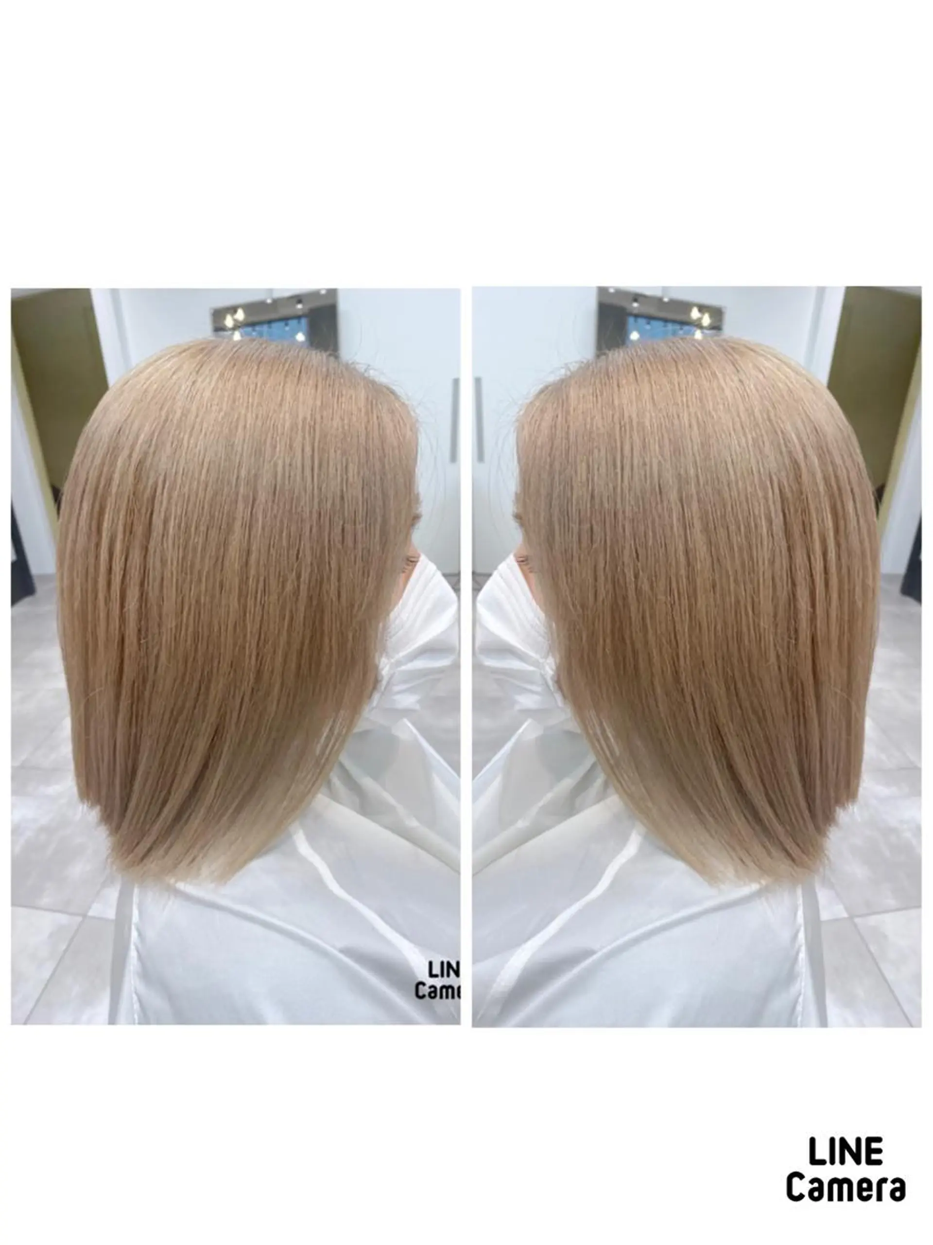 ミディアム カラー ベージュカラー ブロンド ブロンドベージュ ヘアカラー ブリーチ/髪質改善 🍊店長MASAKiのヘアスタイル