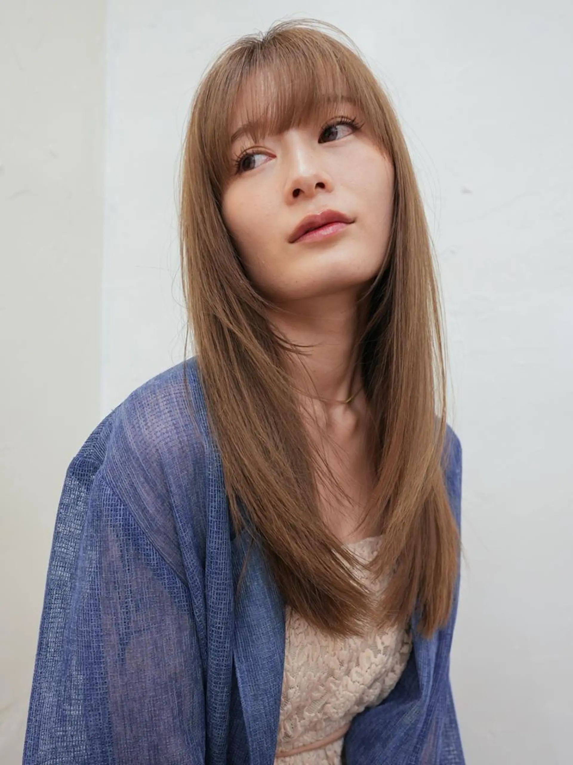 ロング パーマ カット パーマ gite カワムラナオキのヘアスタイル