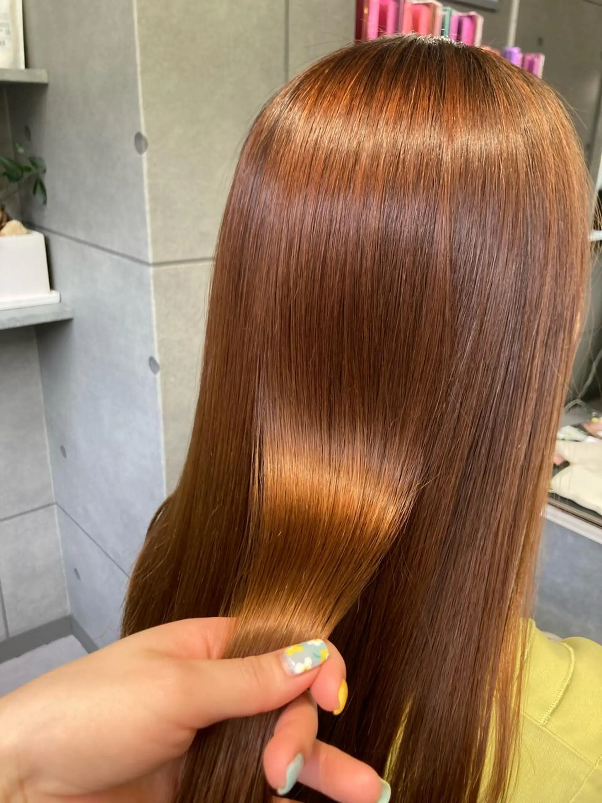 ロング 髪質改善☺︎縮毛矯正 ふじい まりんのヘアスタイル